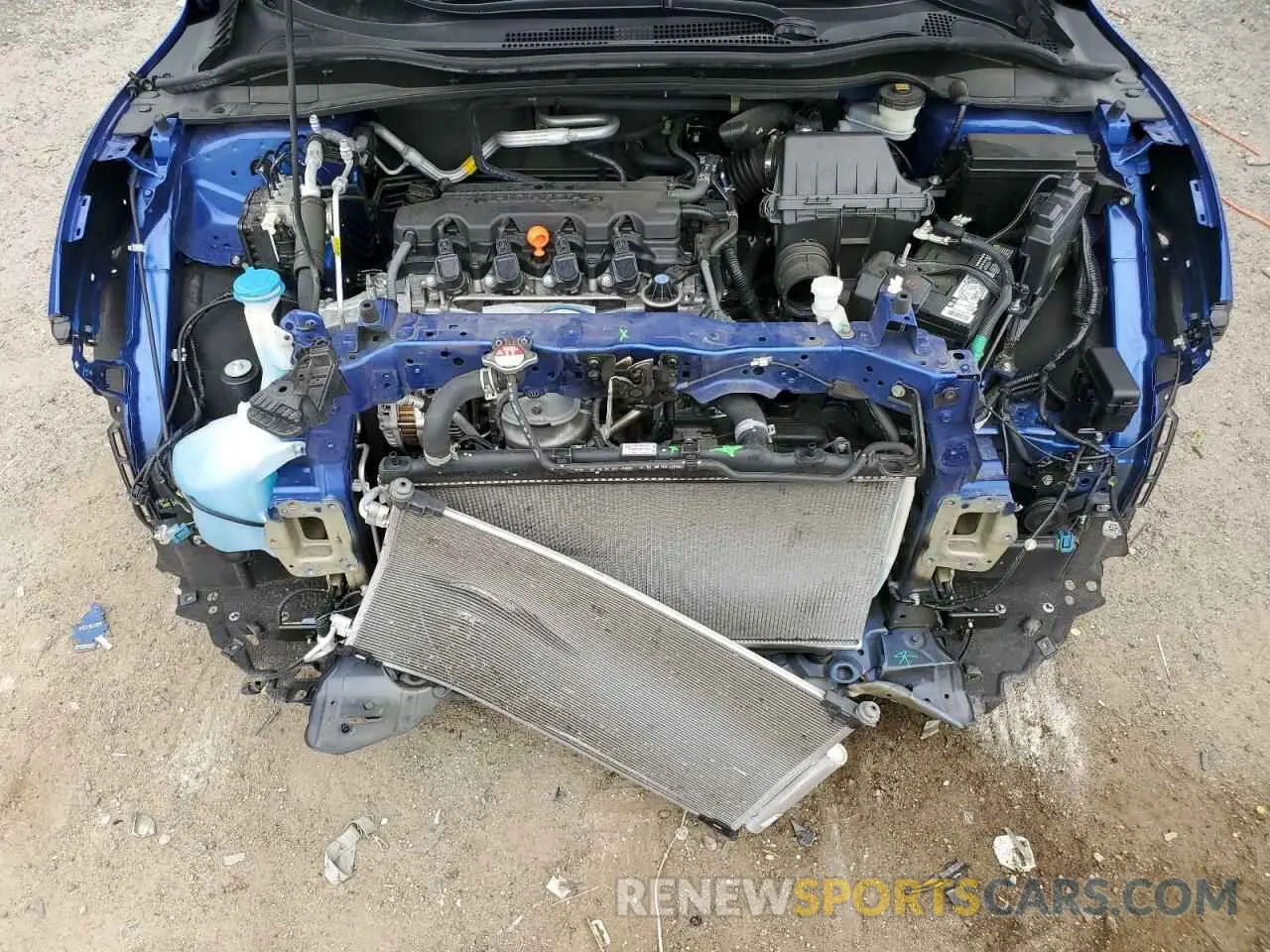 12 fotografías del automóvil dañado 3CZRU5H1XMM732462 HONDA HR-V 2021