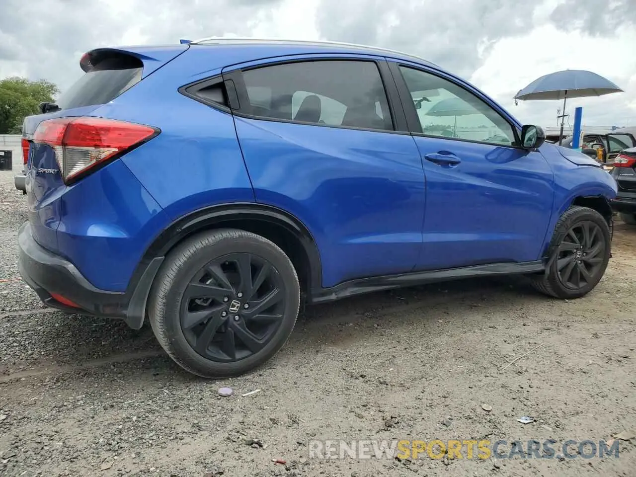 3 fotografías del automóvil dañado 3CZRU5H1XMM732462 HONDA HR-V 2021
