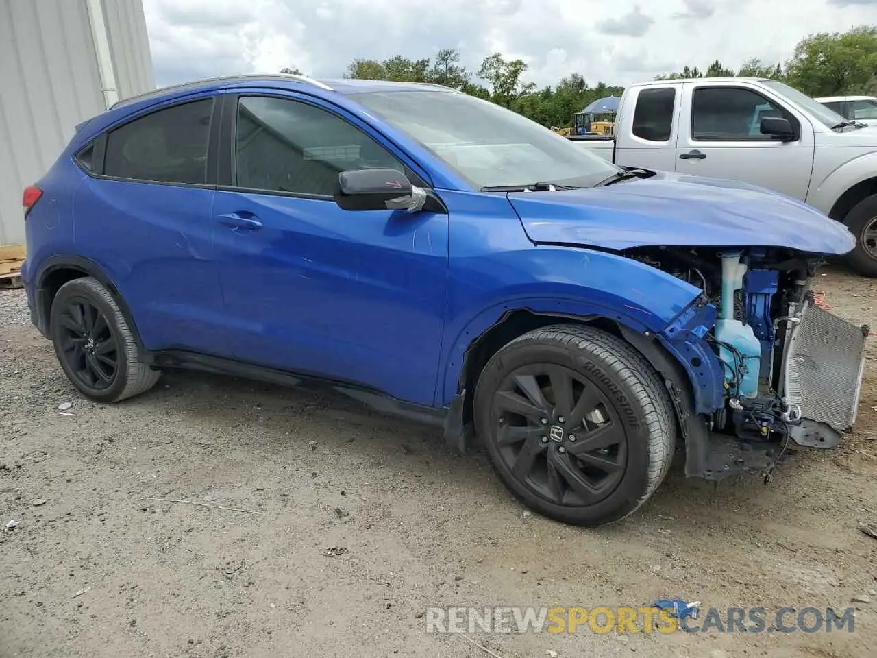 4 fotografías del automóvil dañado 3CZRU5H1XMM732462 HONDA HR-V 2021