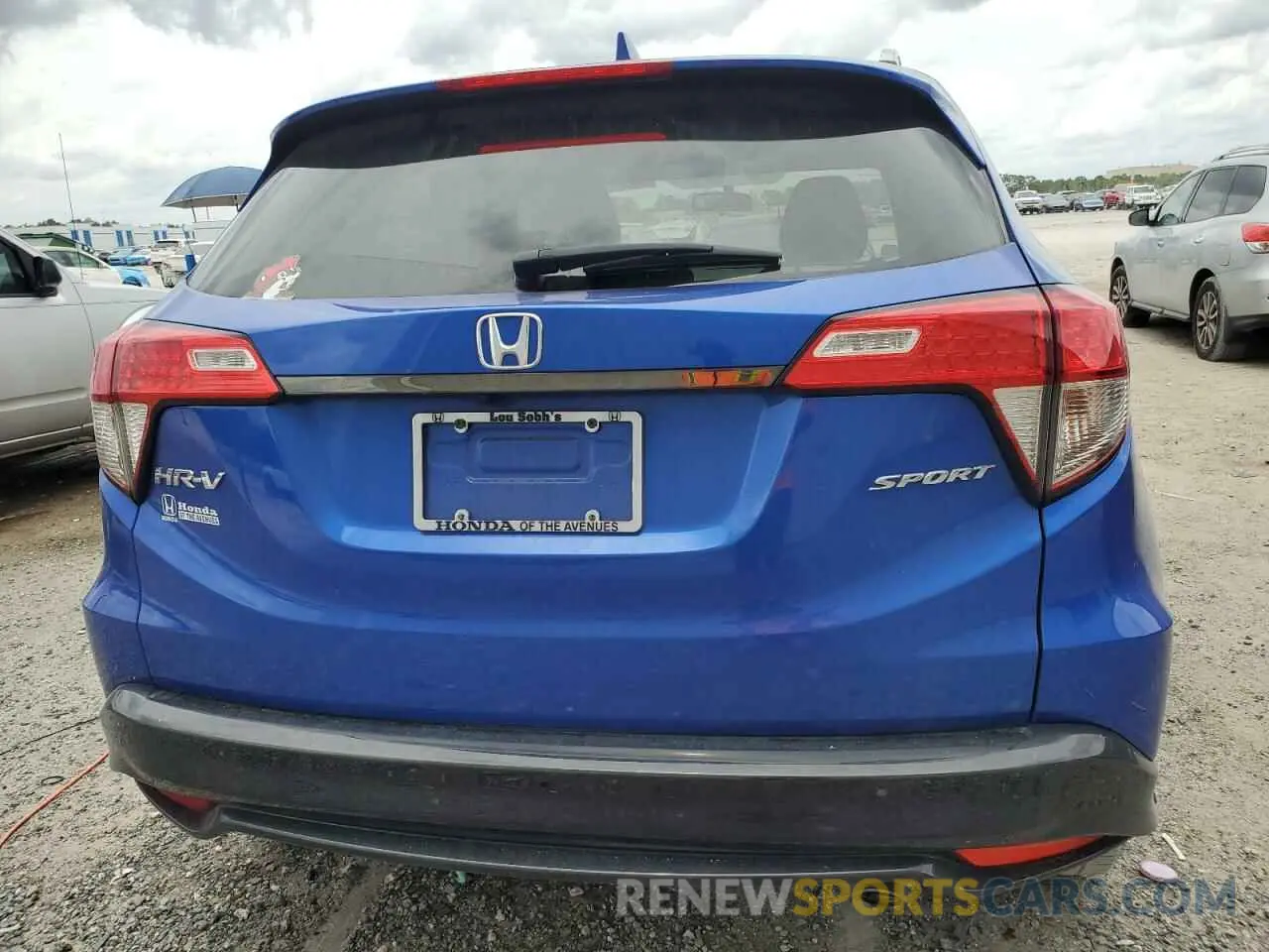 6 fotografías del automóvil dañado 3CZRU5H1XMM732462 HONDA HR-V 2021