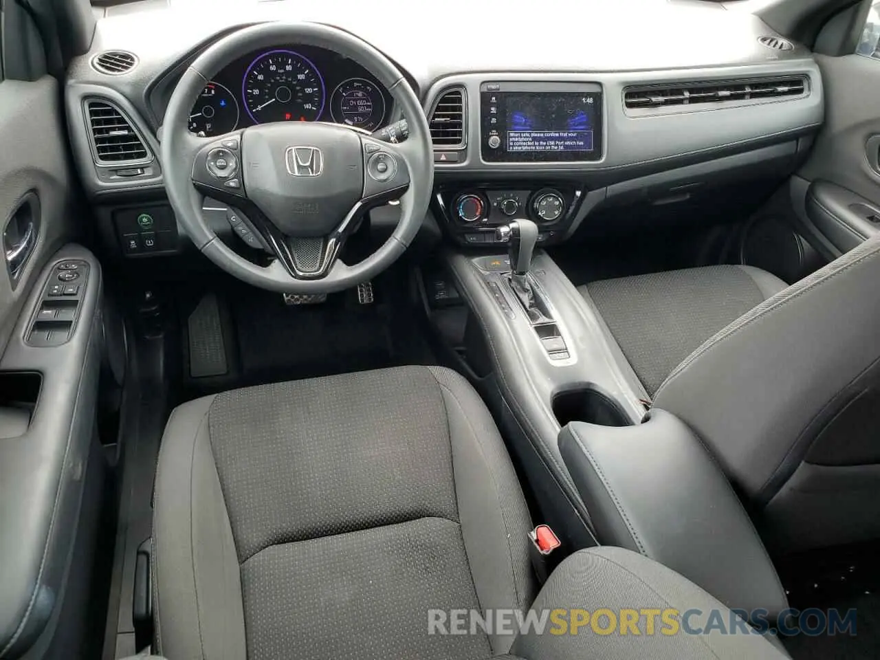 8 fotografías del automóvil dañado 3CZRU5H1XMM732462 HONDA HR-V 2021