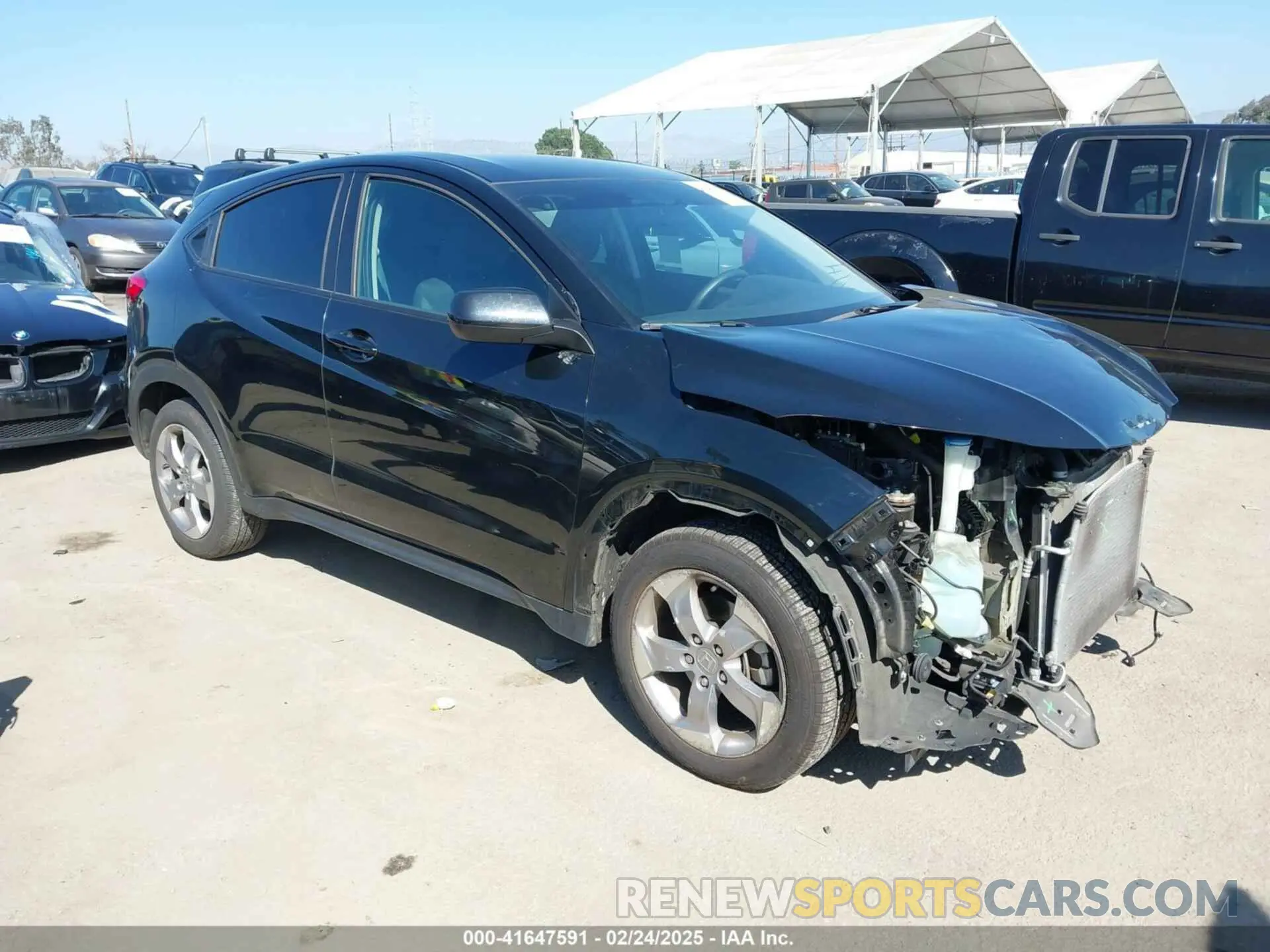 1 fotografías del automóvil dañado 3CZRU5H32MM724941 HONDA HR-V 2021