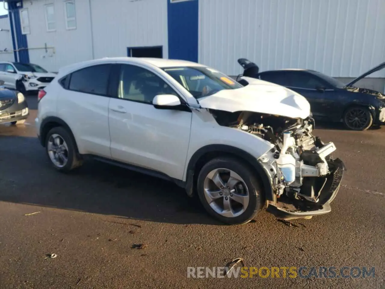 4 fotografías del automóvil dañado 3CZRU5H36MM101015 HONDA HR-V 2021
