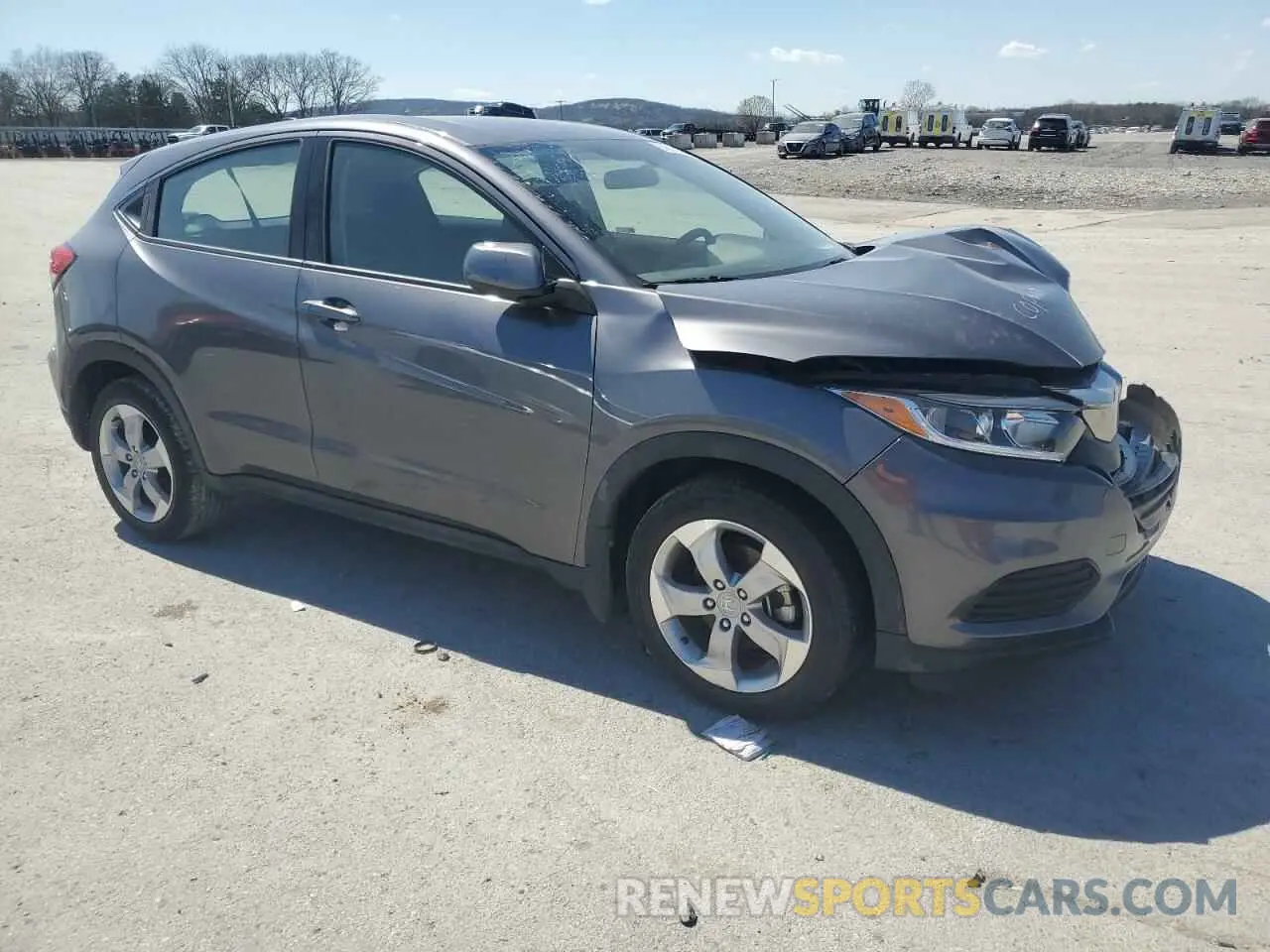 4 fotografías del automóvil dañado 3CZRU5H36MM709875 HONDA HR-V 2021