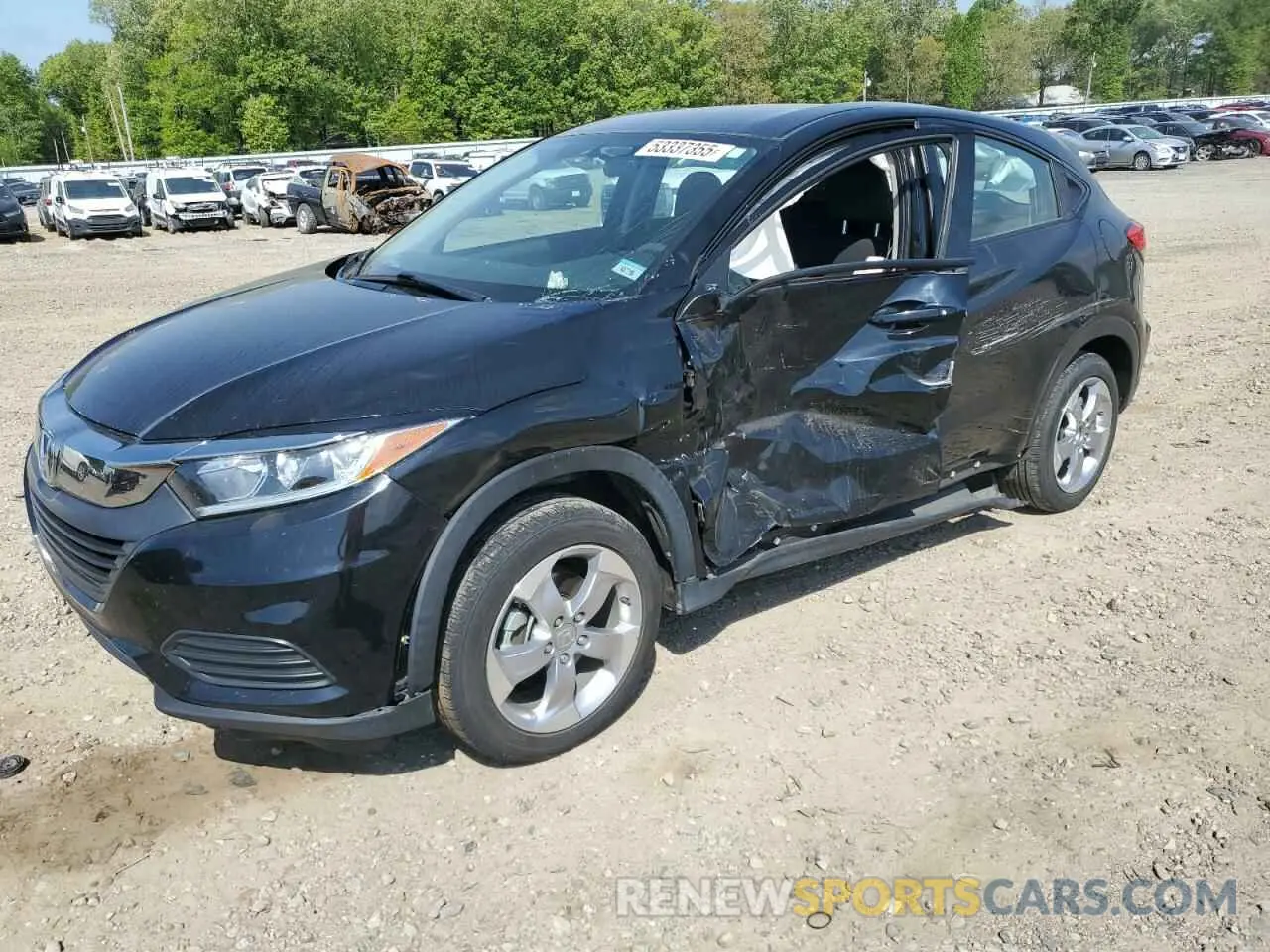 1 fotografías del automóvil dañado 3CZRU5H36MM734310 HONDA HR-V 2021