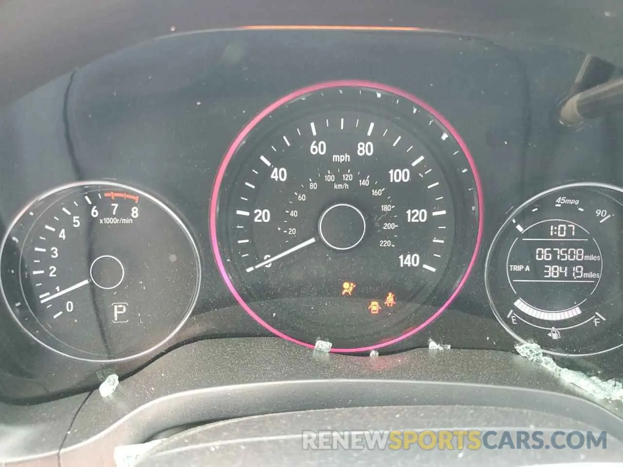 9 fotografías del automóvil dañado 3CZRU5H36MM734310 HONDA HR-V 2021