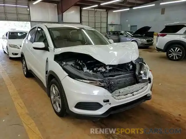 14 fotografías del automóvil dañado 3CZRU5H37MM717984 HONDA HR-V 2021