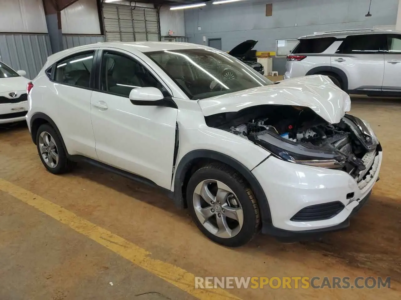 4 fotografías del automóvil dañado 3CZRU5H37MM717984 HONDA HR-V 2021
