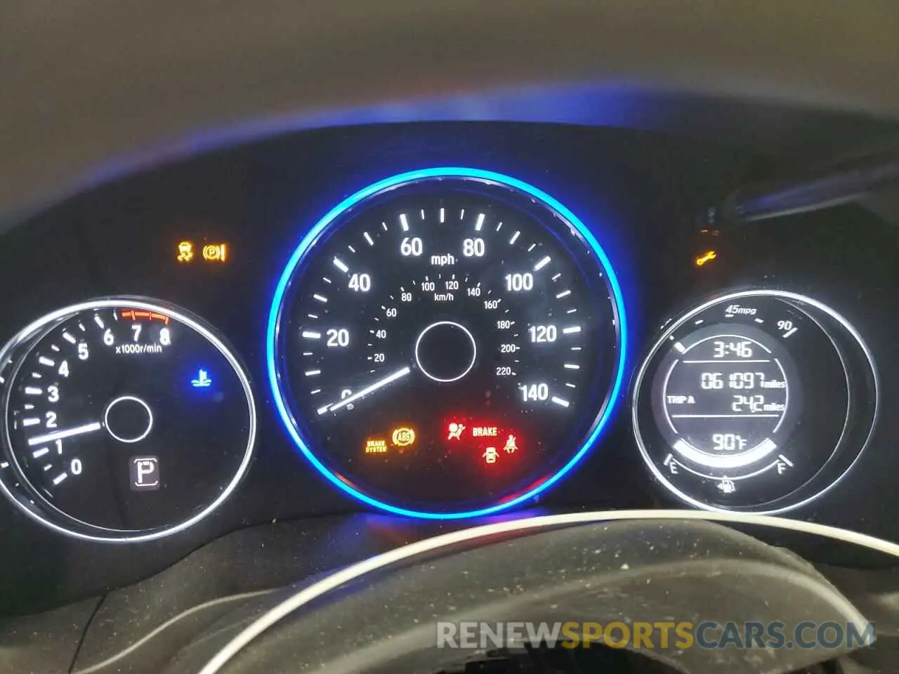 9 fotografías del automóvil dañado 3CZRU5H37MM717984 HONDA HR-V 2021