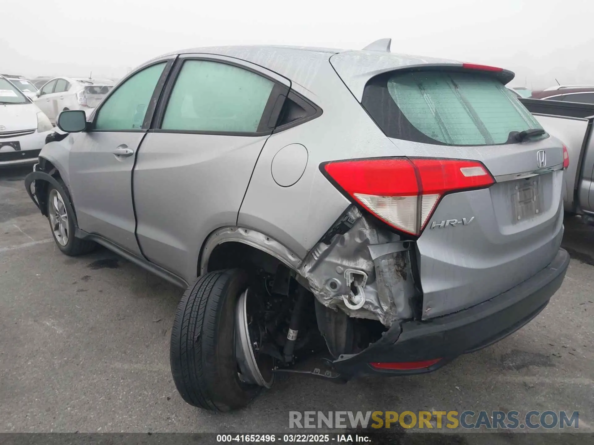 3 fotografías del automóvil dañado 3CZRU5H37MM730671 HONDA HR-V 2021