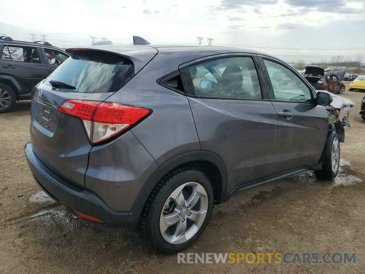 3 fotografías del automóvil dañado 3CZRU5H38MM716679 HONDA HR-V 2021