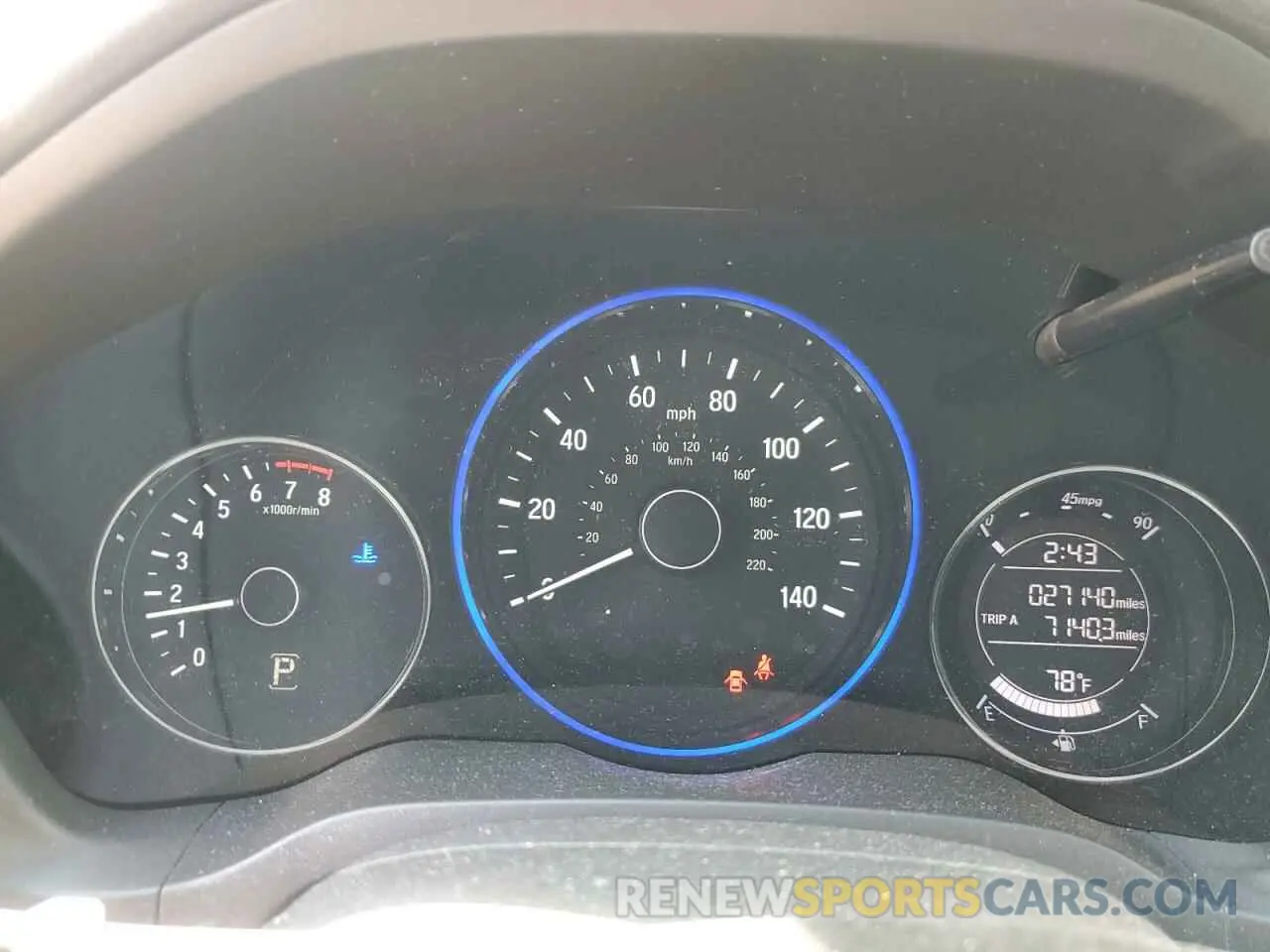 9 fotografías del automóvil dañado 3CZRU5H38MM716679 HONDA HR-V 2021