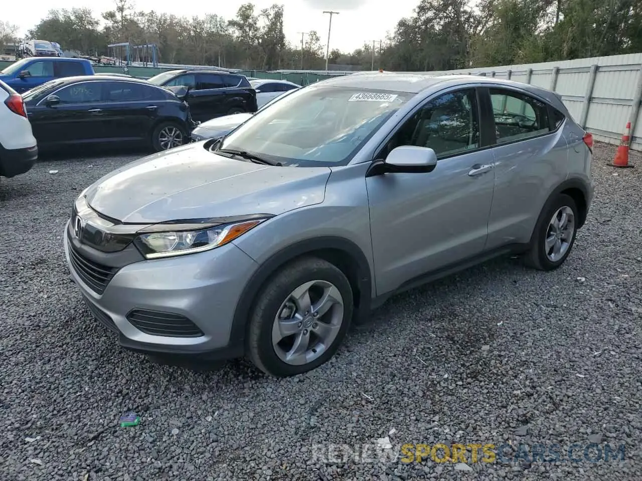 1 fotografías del automóvil dañado 3CZRU5H39MM726413 HONDA HR-V 2021