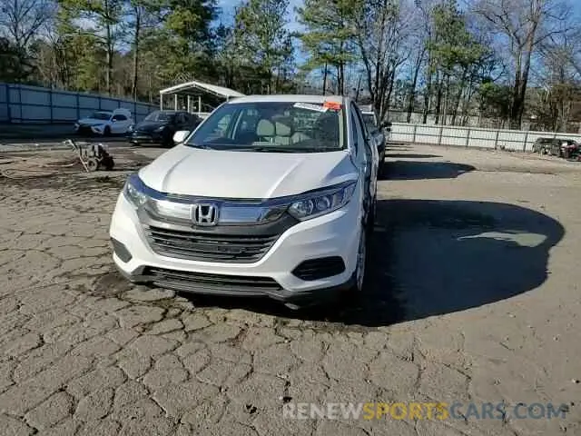 14 fotografías del automóvil dañado 3CZRU5H39MM734947 HONDA HR-V 2021