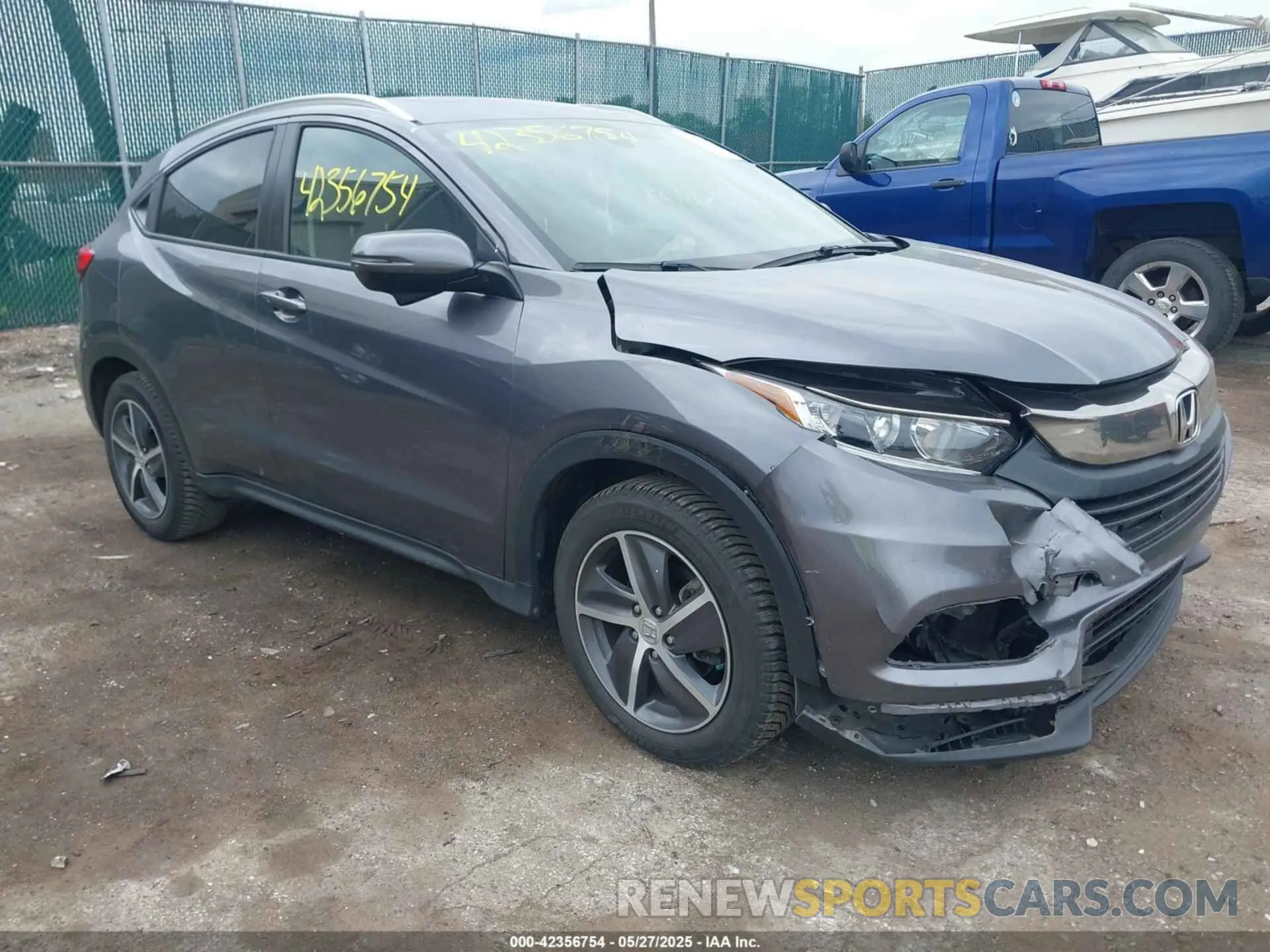 1 fotografías del automóvil dañado 3CZRU5H50MM701563 HONDA HR-V 2021
