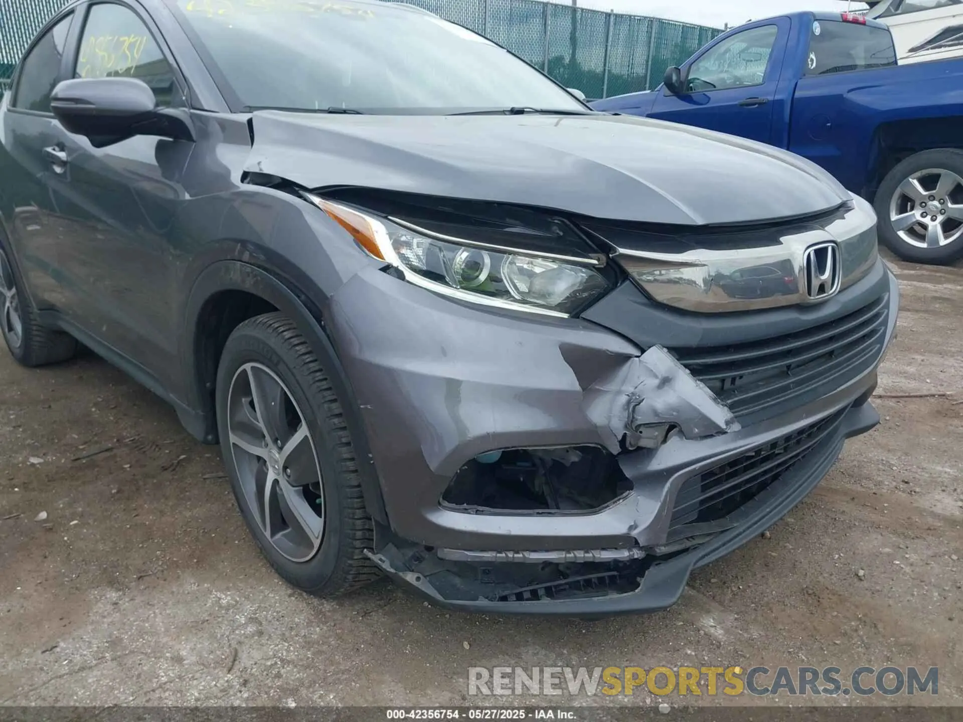 6 fotografías del automóvil dañado 3CZRU5H50MM701563 HONDA HR-V 2021