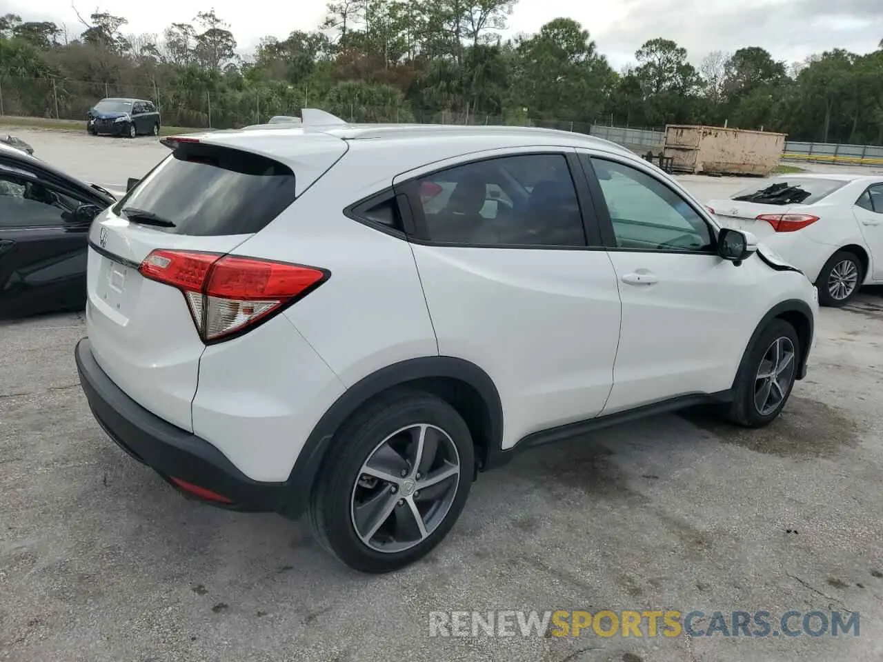 3 fotografías del automóvil dañado 3CZRU5H52MM711589 HONDA HR-V 2021