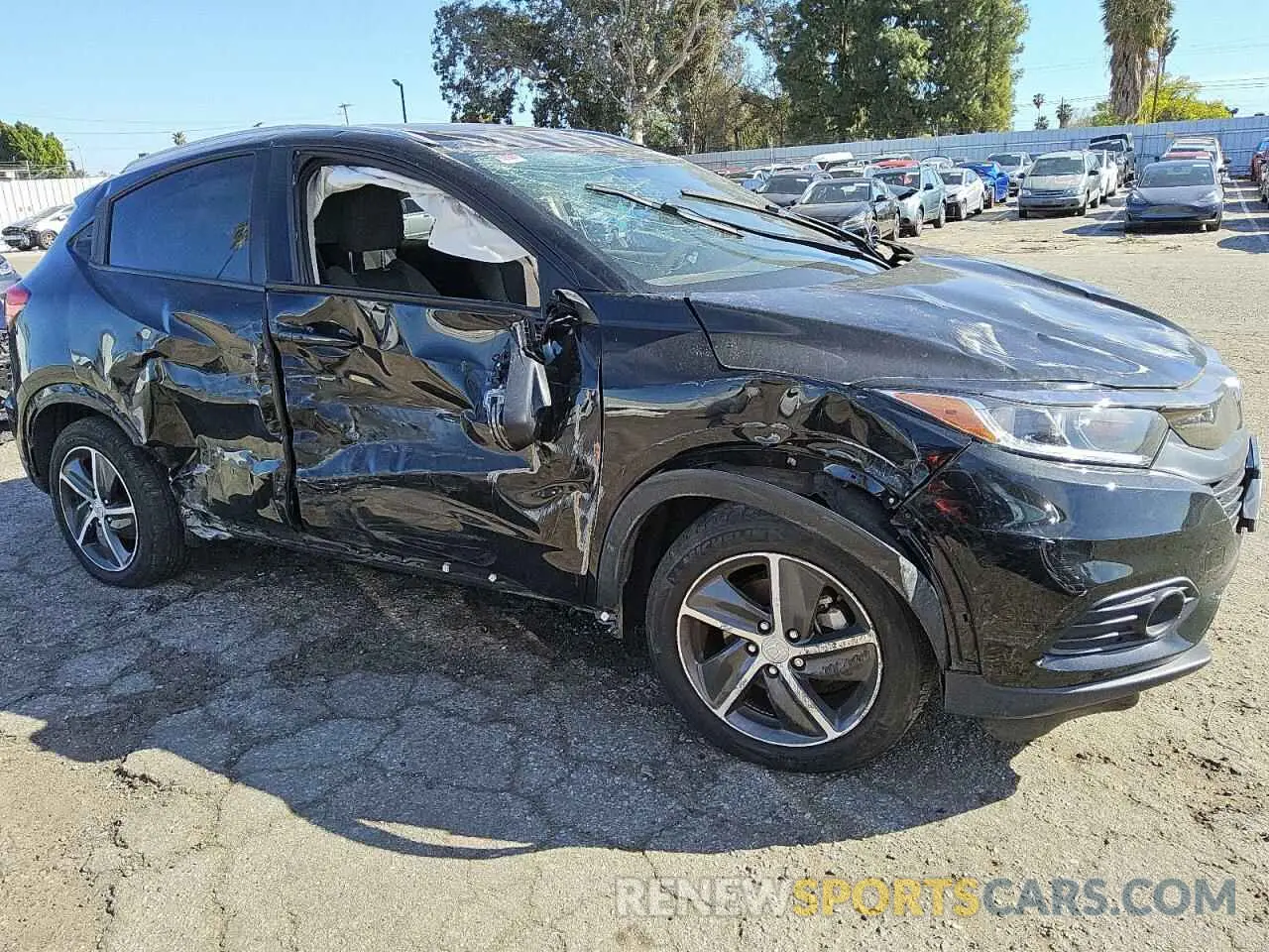4 fotografías del automóvil dañado 3CZRU5H52MM714718 HONDA HR-V 2021