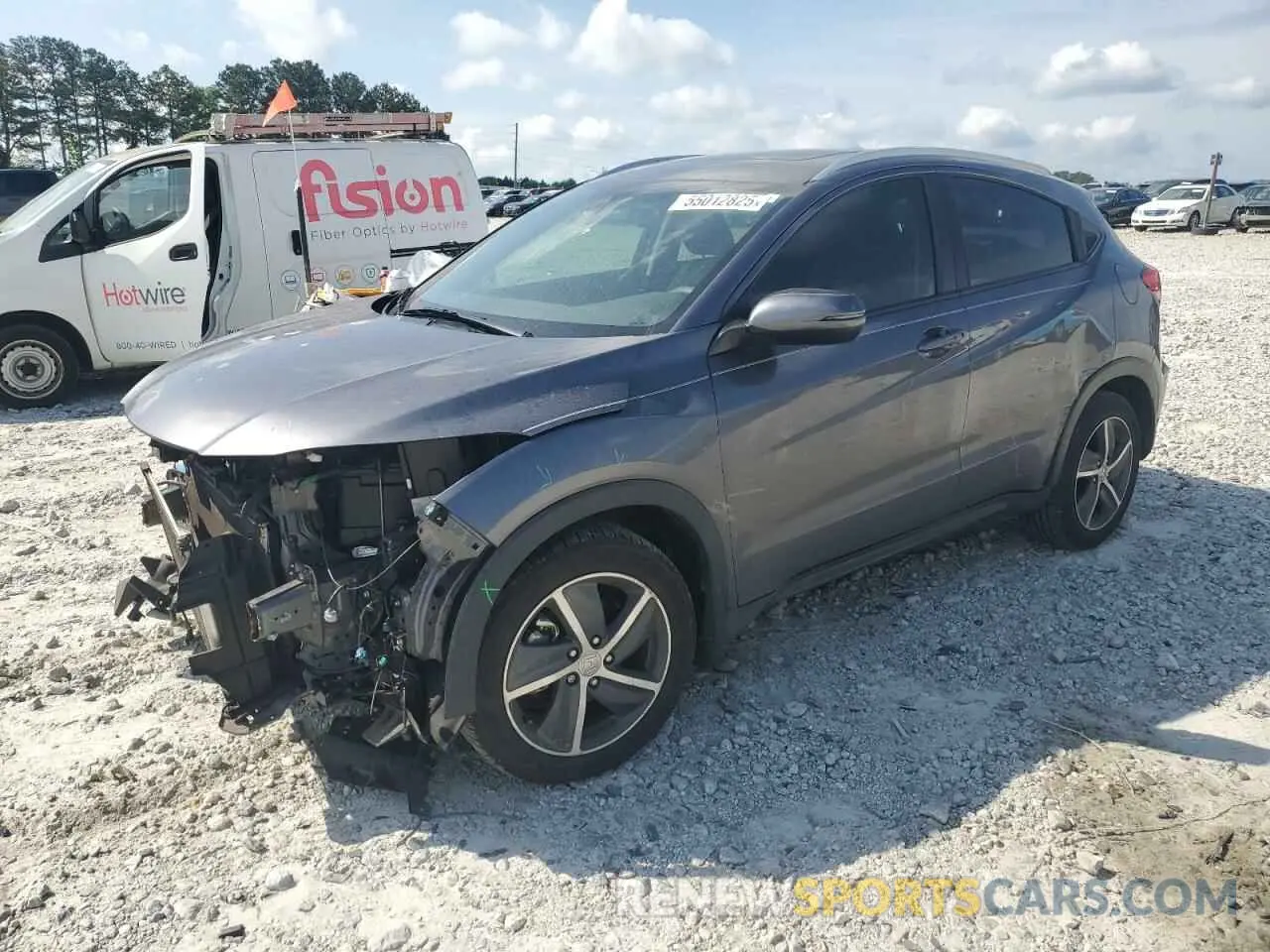 1 fotografías del automóvil dañado 3CZRU5H53MM705185 HONDA HR-V 2021
