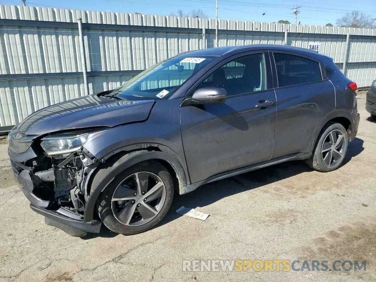 1 fotografías del automóvil dañado 3CZRU5H53MM713285 HONDA HR-V 2021