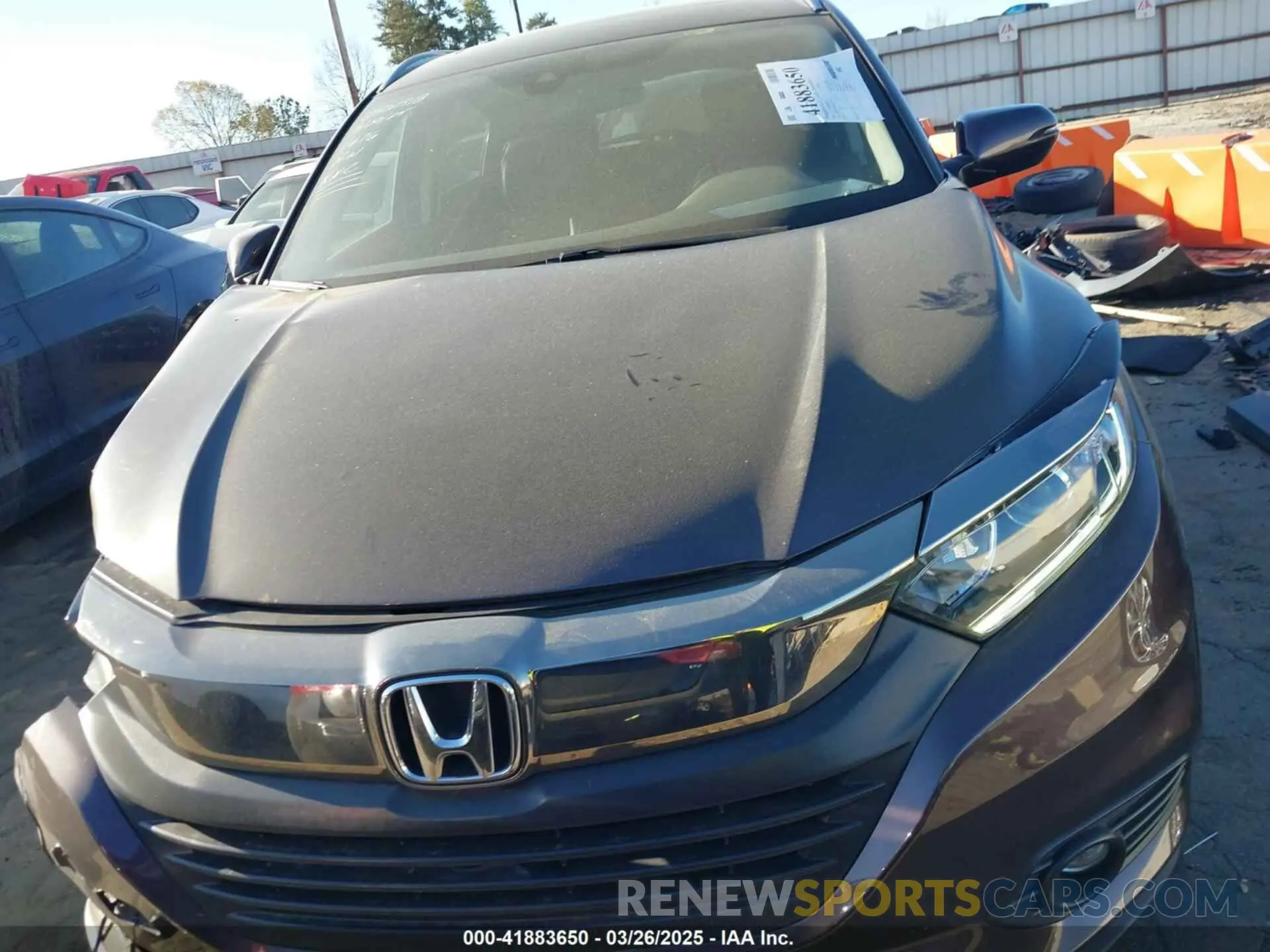 12 fotografías del automóvil dañado 3CZRU5H53MM721676 HONDA HR-V 2021