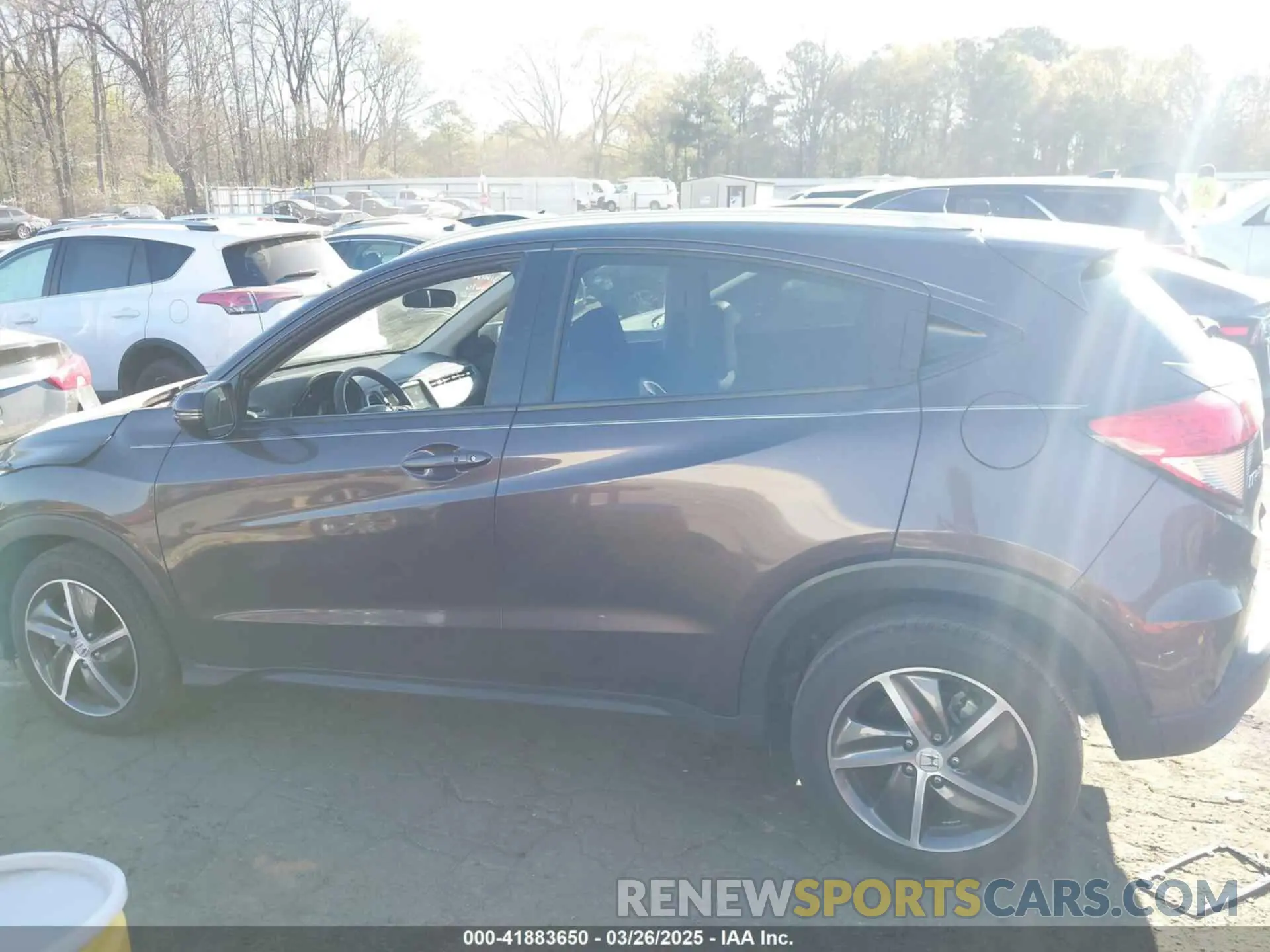 14 fotografías del automóvil dañado 3CZRU5H53MM721676 HONDA HR-V 2021