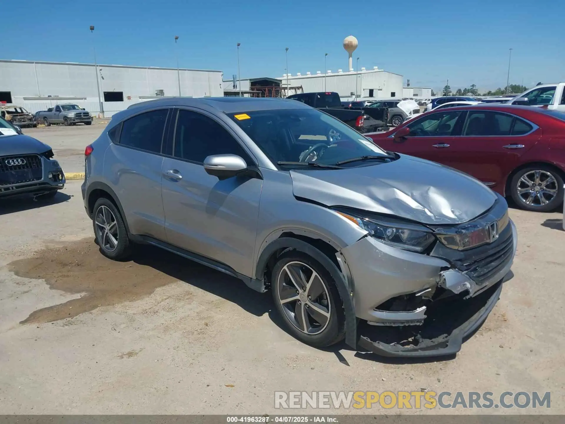 1 fotografías del automóvil dañado 3CZRU5H54MM701212 HONDA HR-V 2021
