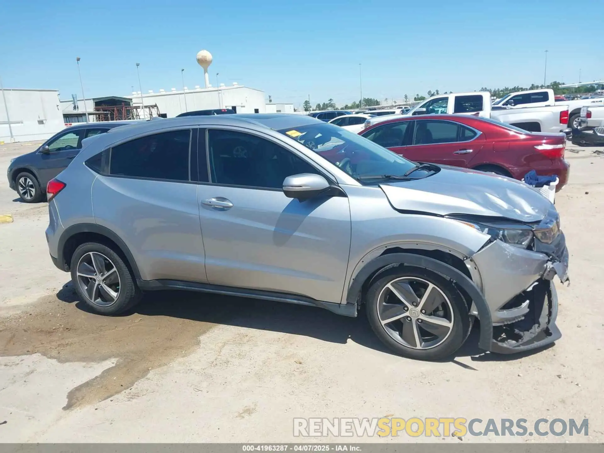 13 fotografías del automóvil dañado 3CZRU5H54MM701212 HONDA HR-V 2021