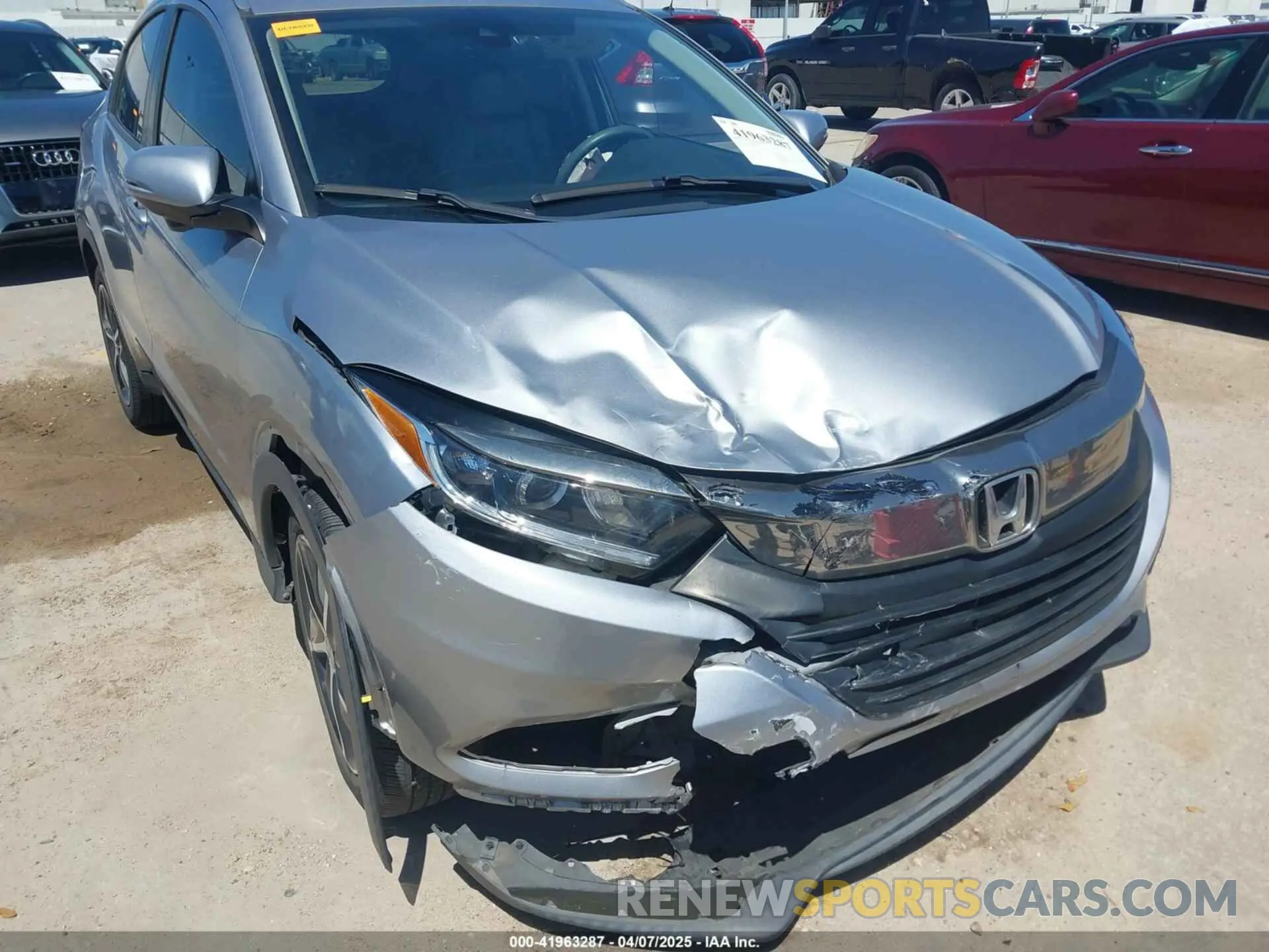 6 fotografías del automóvil dañado 3CZRU5H54MM701212 HONDA HR-V 2021