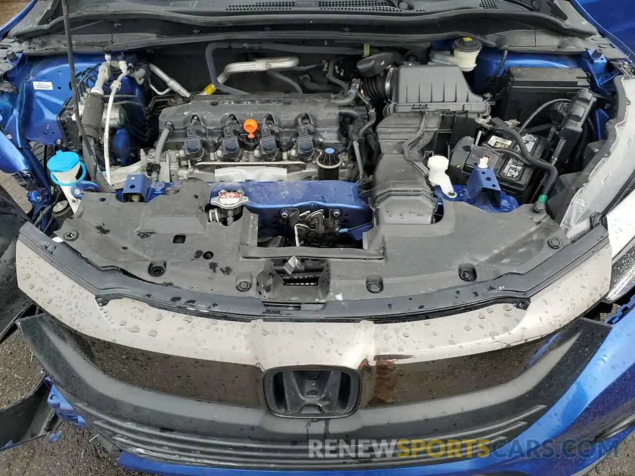 12 fotografías del automóvil dañado 3CZRU5H55MM714583 HONDA HR-V 2021