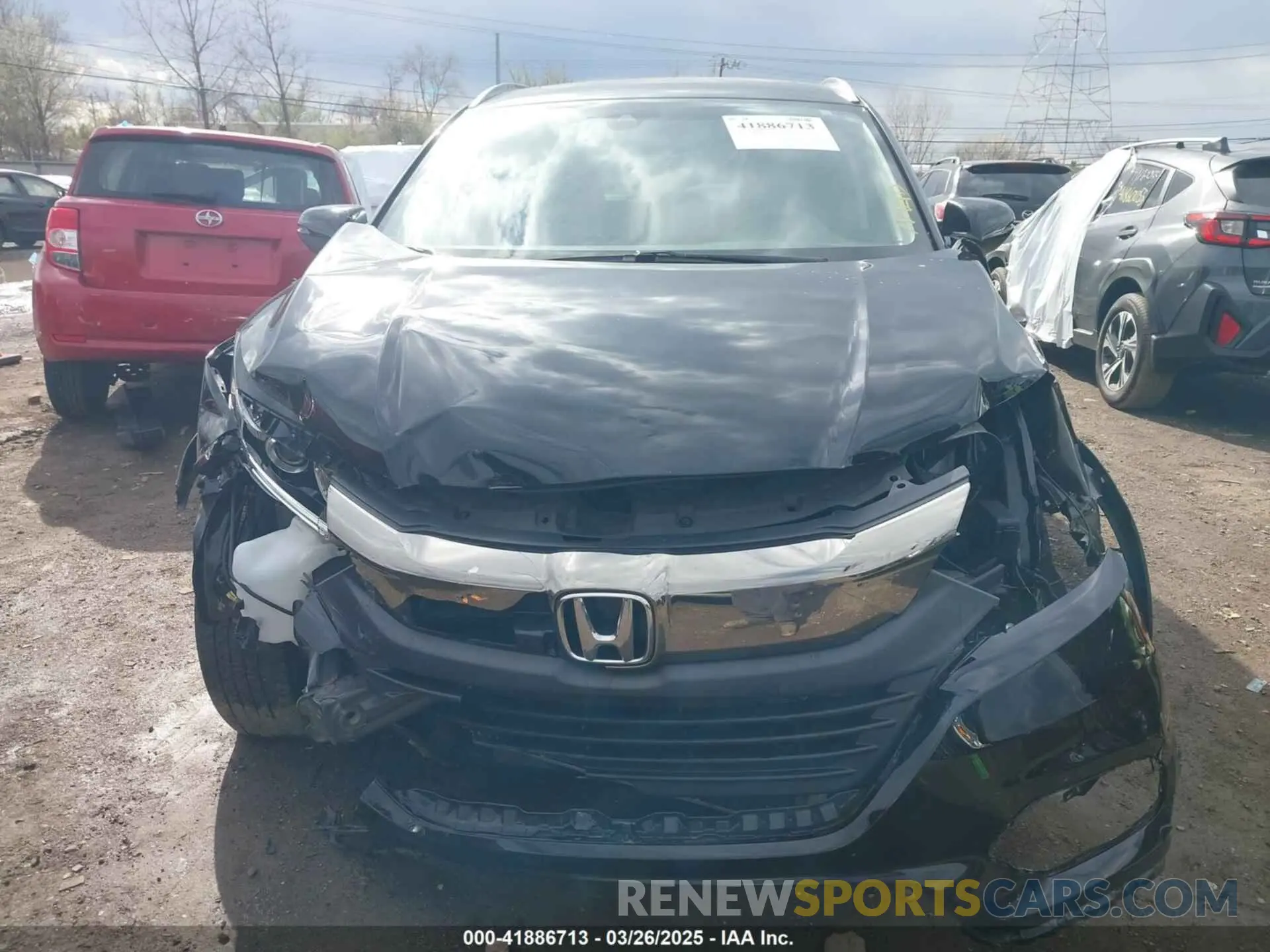 12 fotografías del automóvil dañado 3CZRU5H57MM705724 HONDA HR-V 2021