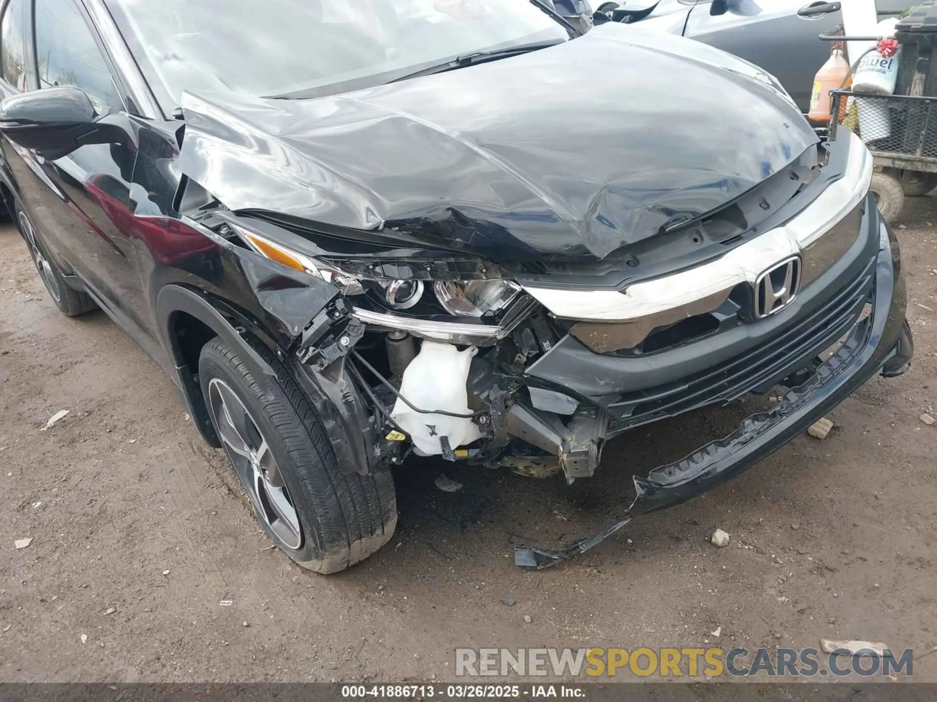18 fotografías del automóvil dañado 3CZRU5H57MM705724 HONDA HR-V 2021