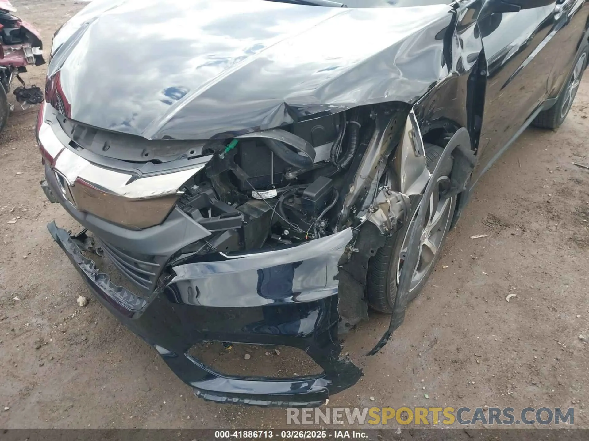 6 fotografías del automóvil dañado 3CZRU5H57MM705724 HONDA HR-V 2021