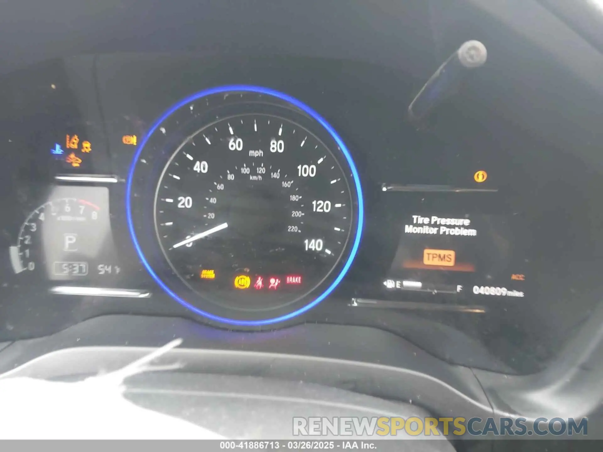 7 fotografías del automóvil dañado 3CZRU5H57MM705724 HONDA HR-V 2021