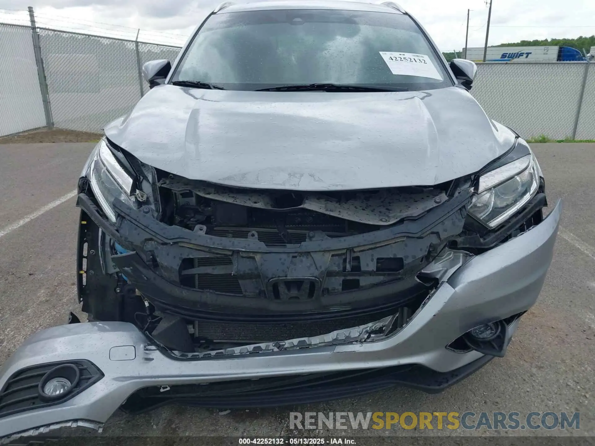 6 fotografías del automóvil dañado 3CZRU5H58MM733614 HONDA HR-V 2021