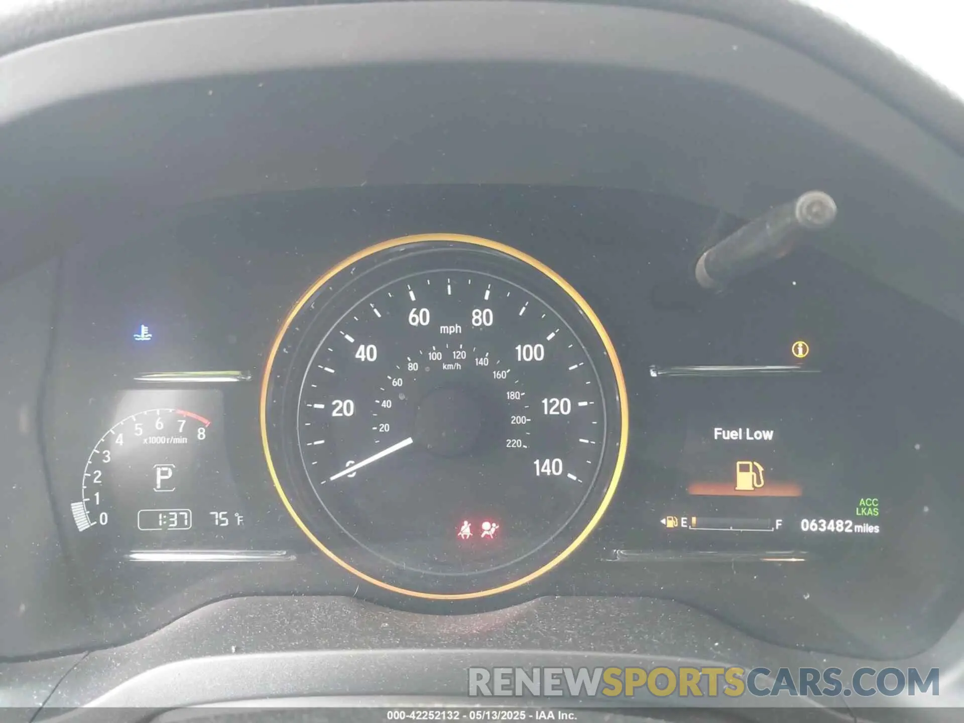 7 fotografías del automóvil dañado 3CZRU5H58MM733614 HONDA HR-V 2021