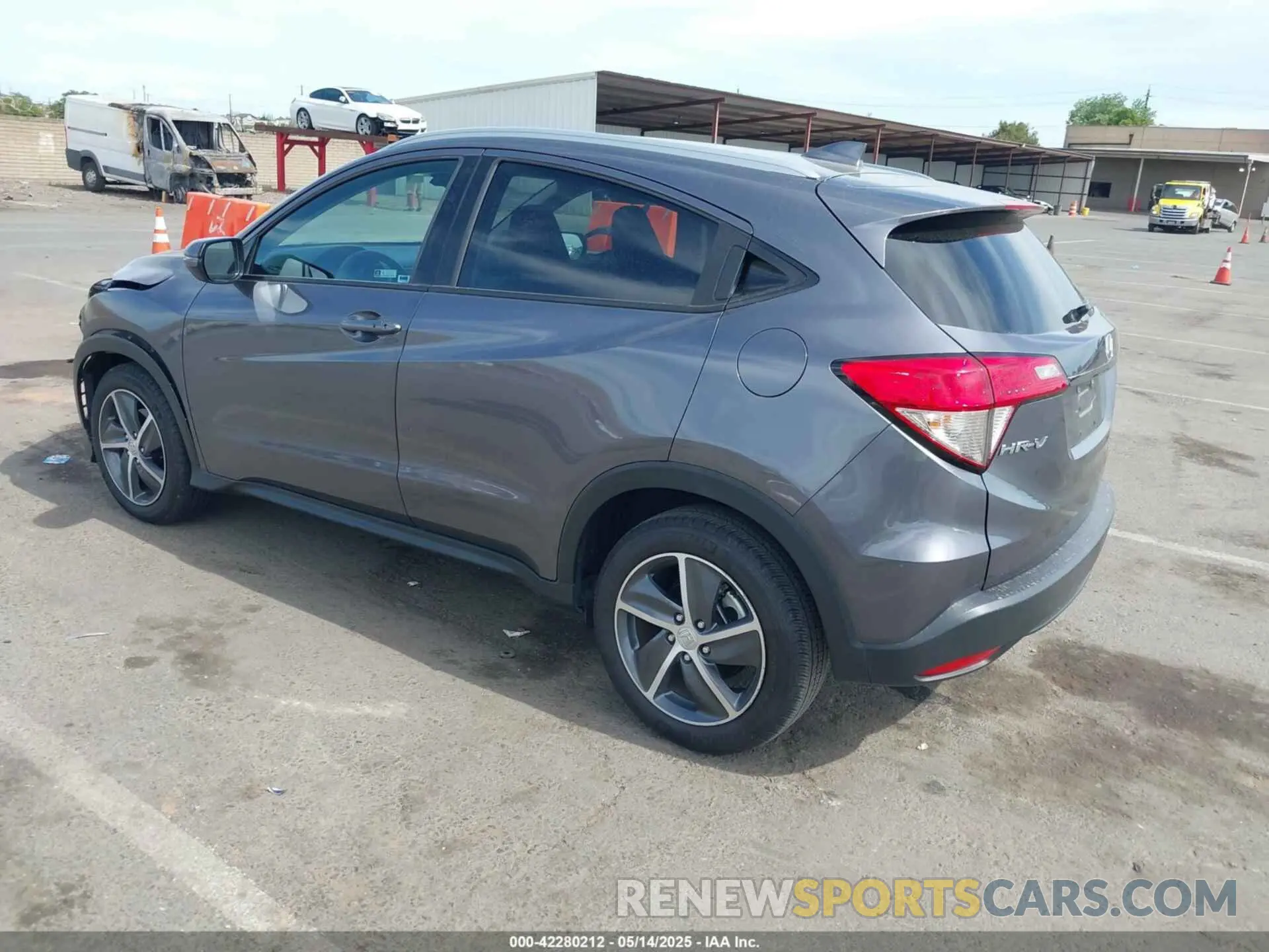 3 fotografías del automóvil dañado 3CZRU5H59MM710083 HONDA HR-V 2021