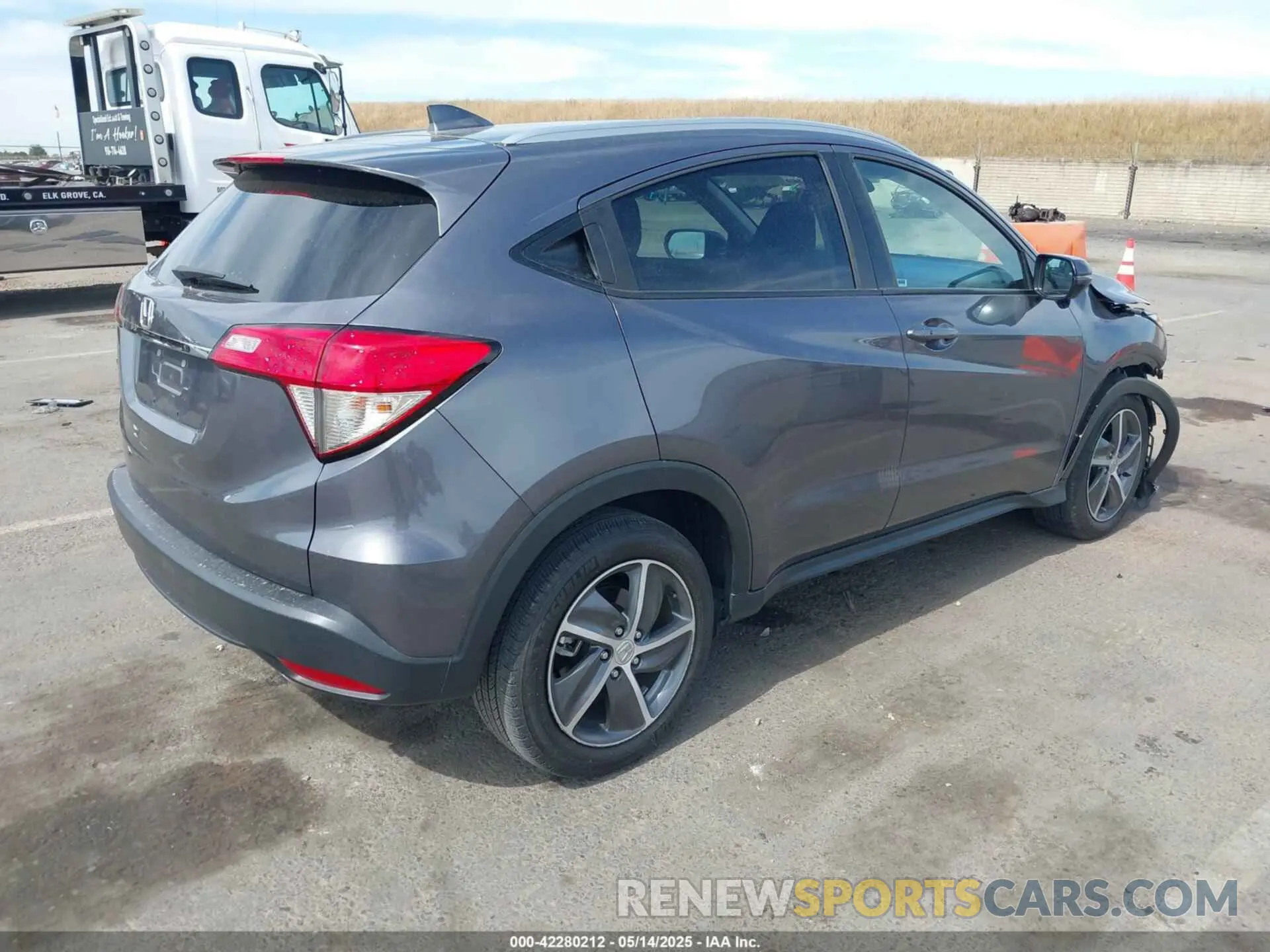 4 fotografías del automóvil dañado 3CZRU5H59MM710083 HONDA HR-V 2021
