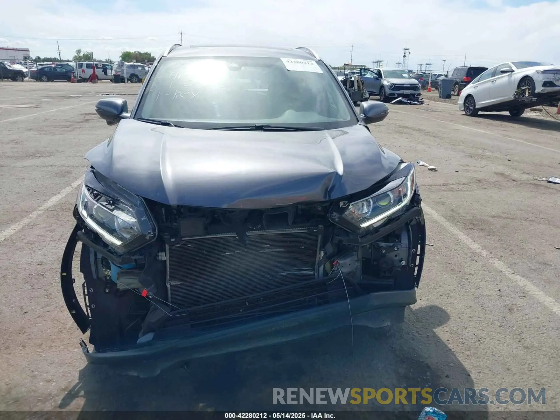 6 fotografías del automóvil dañado 3CZRU5H59MM710083 HONDA HR-V 2021