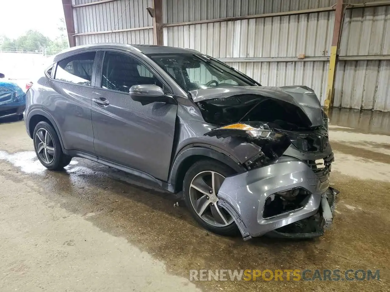4 fotografías del automóvil dañado 3CZRU5H59MM717101 HONDA HR-V 2021