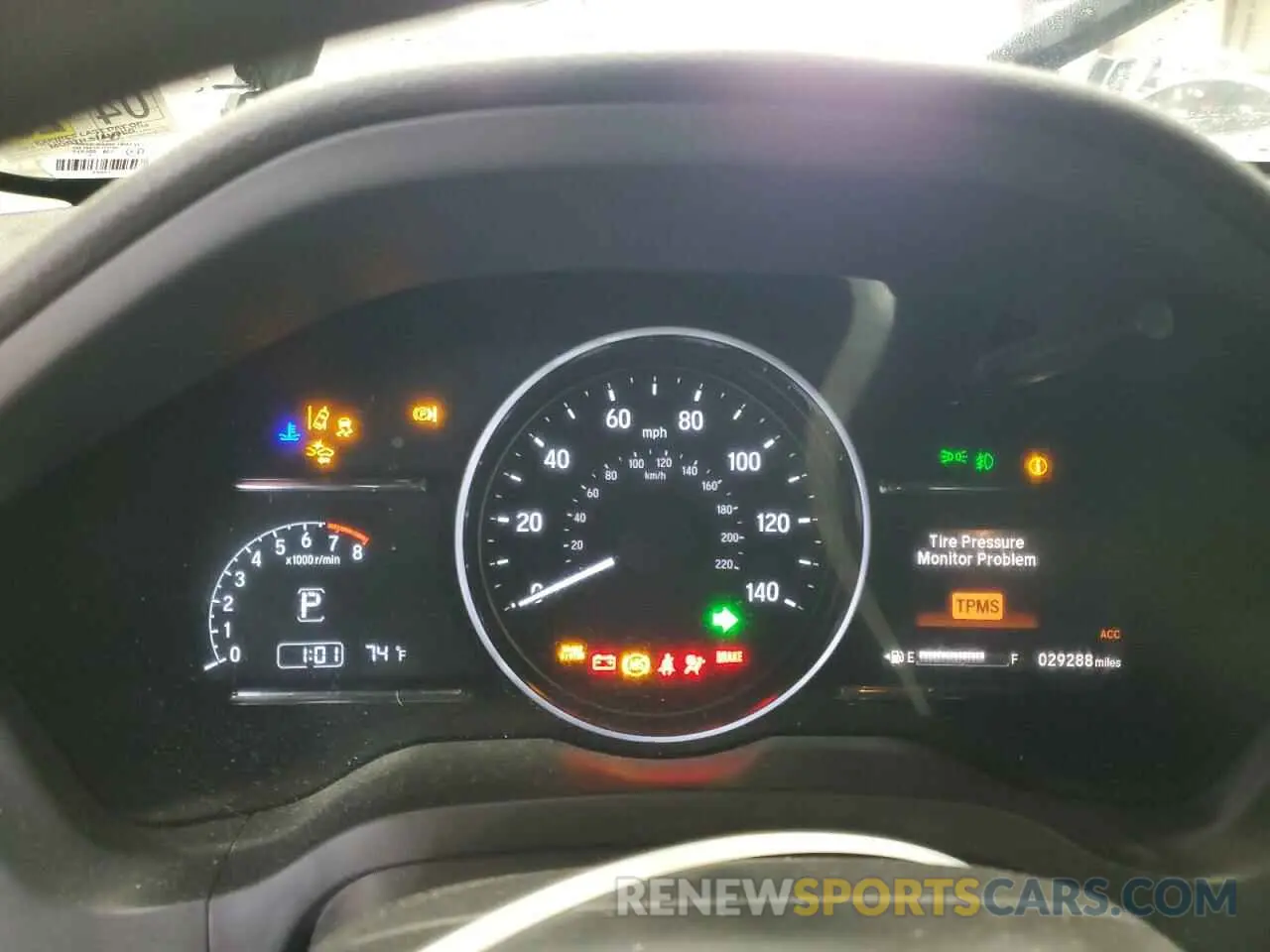 9 fotografías del automóvil dañado 3CZRU5H59MM717101 HONDA HR-V 2021