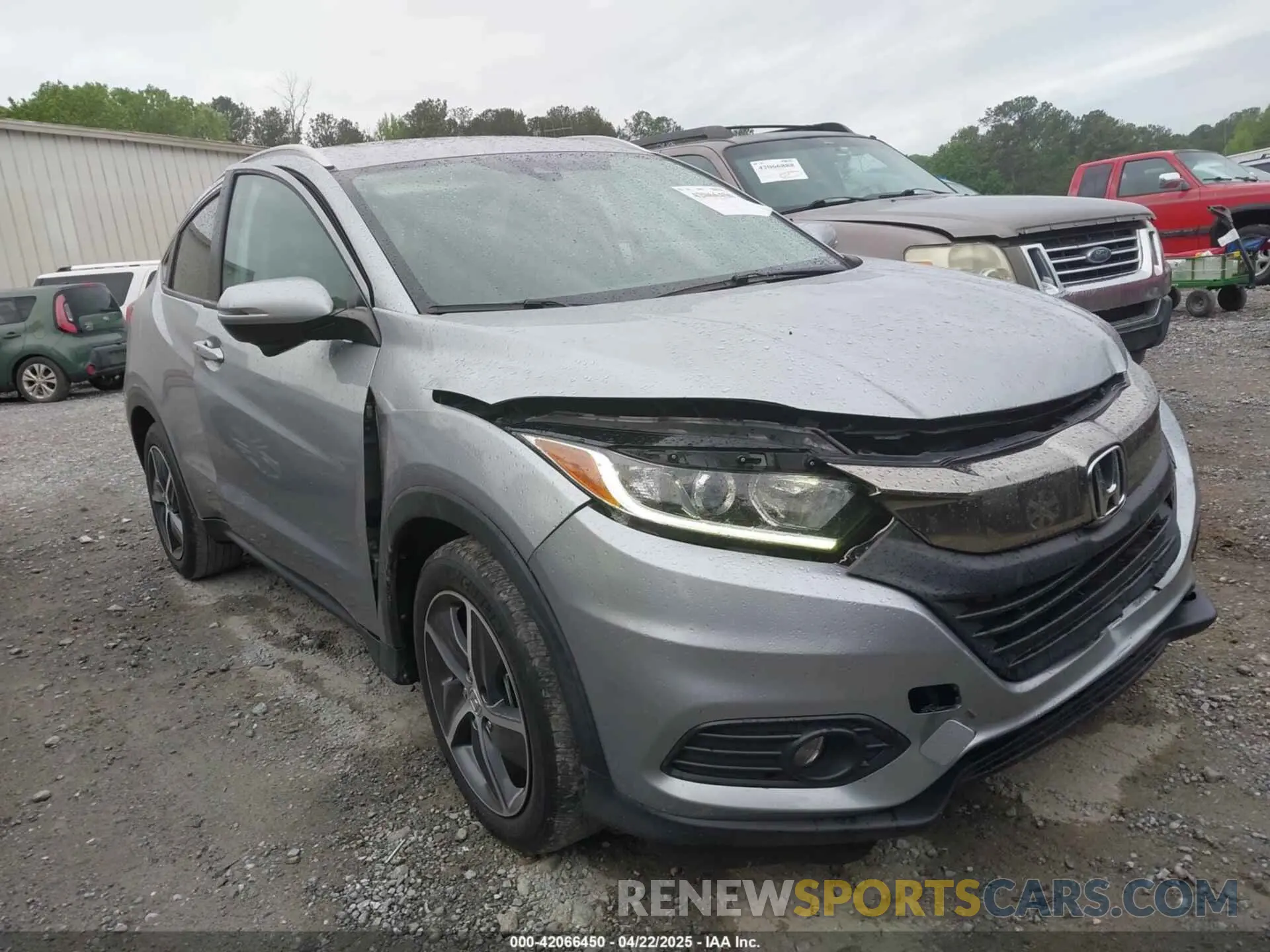 1 fotografías del automóvil dañado 3CZRU5H59MM727773 HONDA HR-V 2021