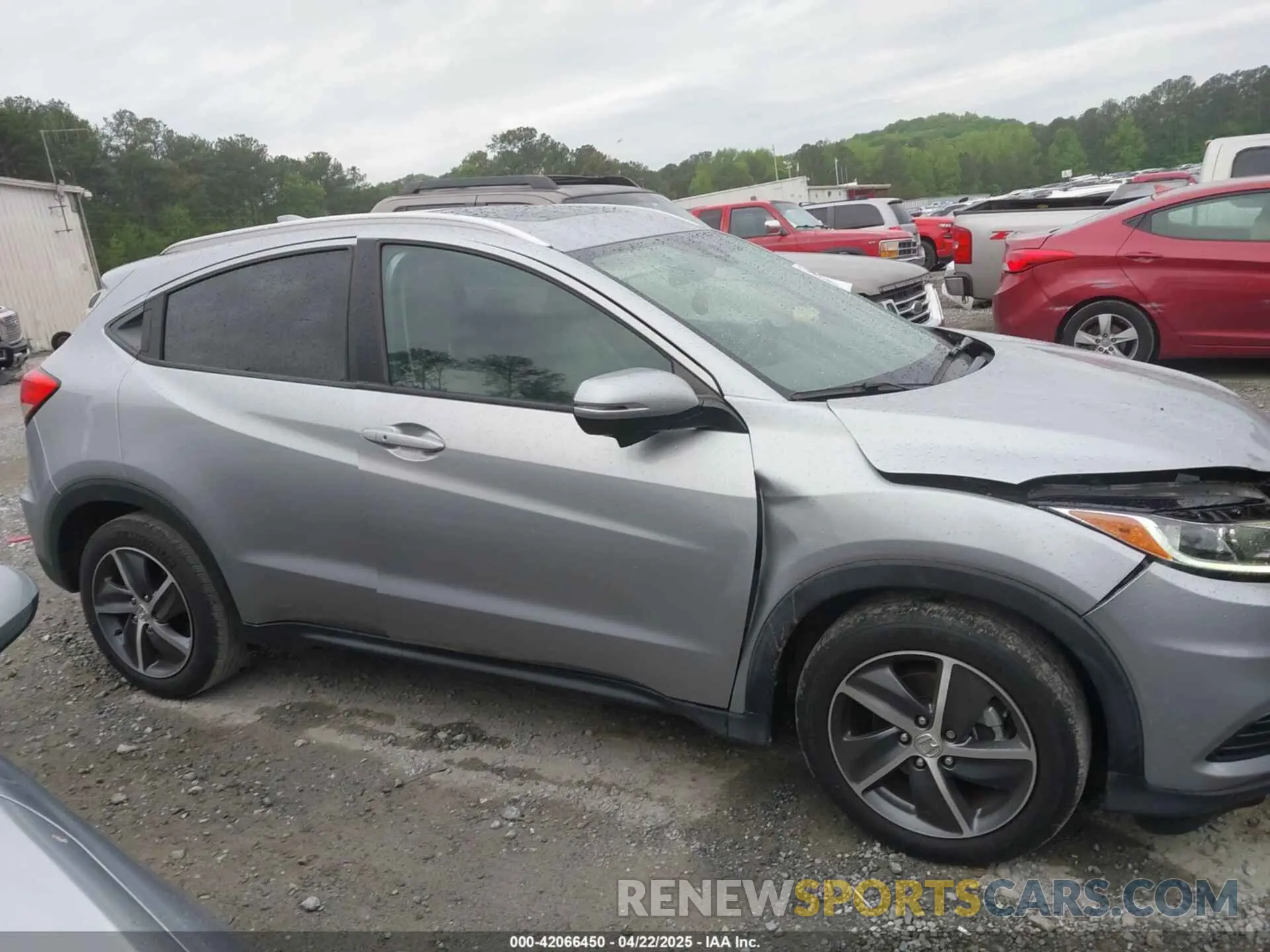 13 fotografías del automóvil dañado 3CZRU5H59MM727773 HONDA HR-V 2021