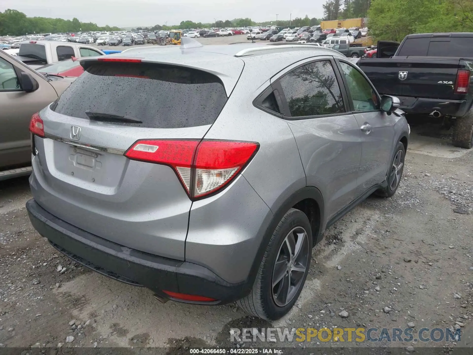 4 fotografías del automóvil dañado 3CZRU5H59MM727773 HONDA HR-V 2021