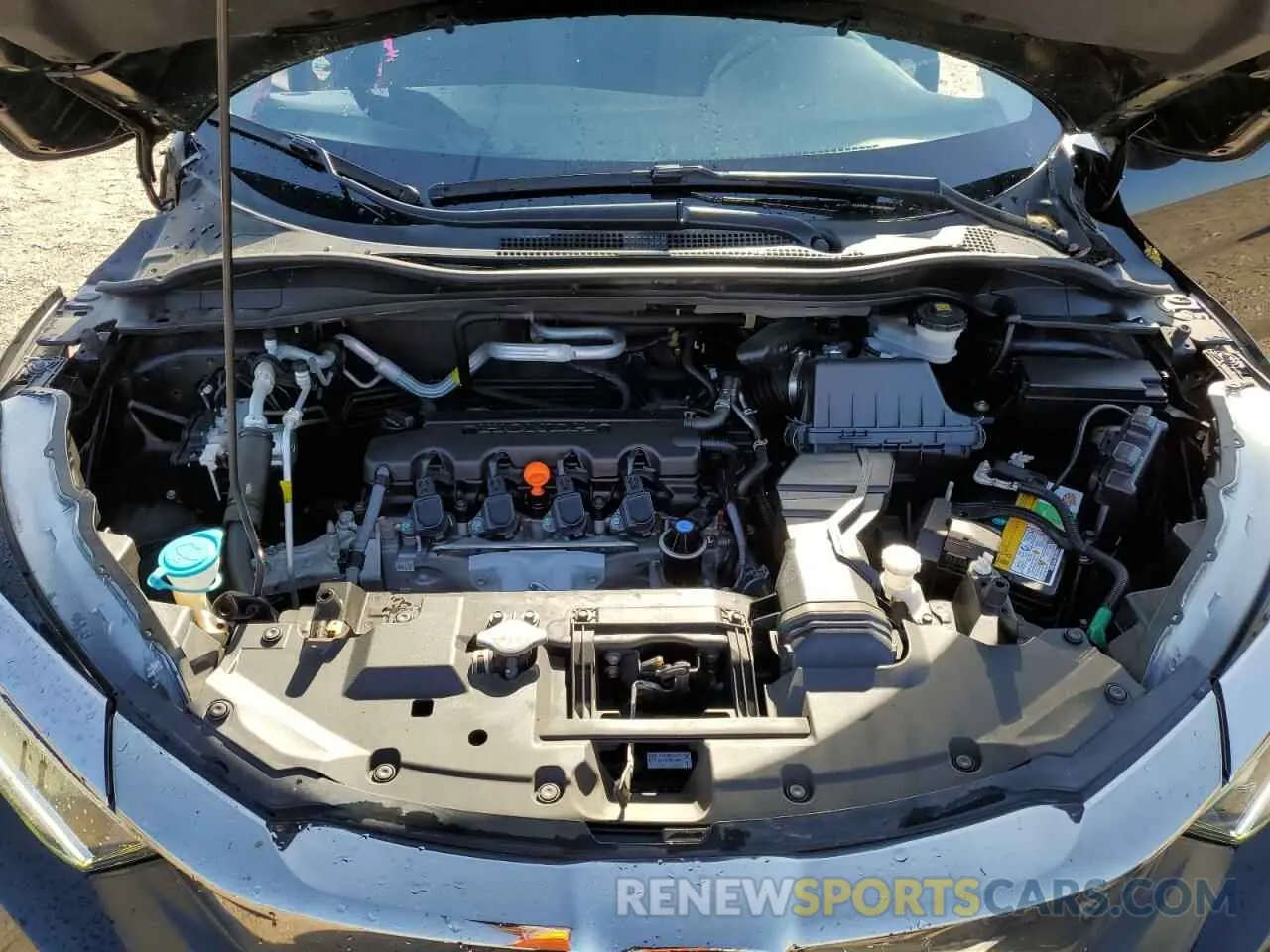 12 fotografías del automóvil dañado 3CZRU5H5XMM703031 HONDA HR-V 2021