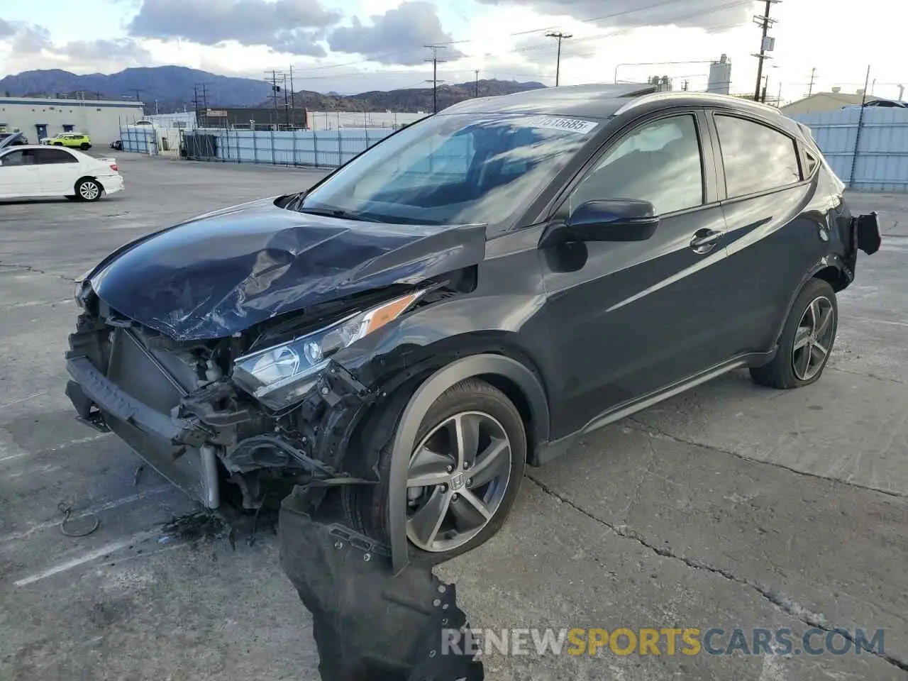 1 fotografías del automóvil dañado 3CZRU5H70MM718302 HONDA HR-V 2021