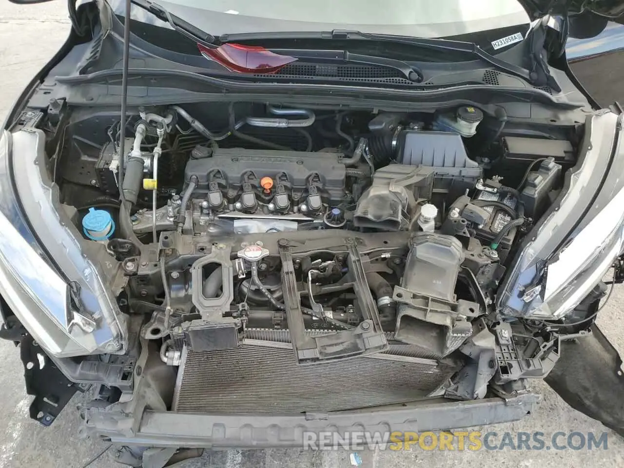 12 fotografías del automóvil dañado 3CZRU5H70MM718302 HONDA HR-V 2021