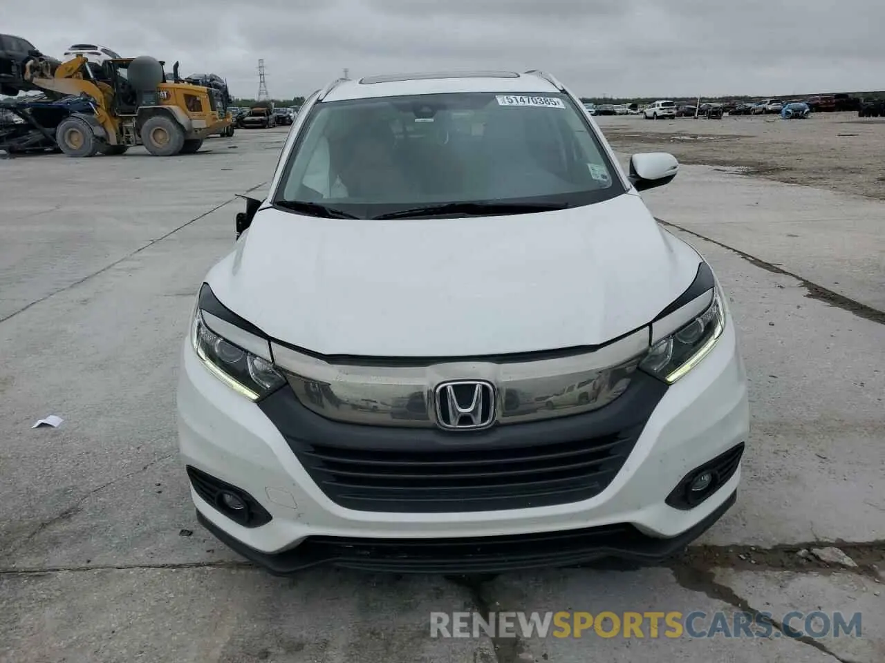 5 fotografías del automóvil dañado 3CZRU5H71MM703968 HONDA HR-V 2021