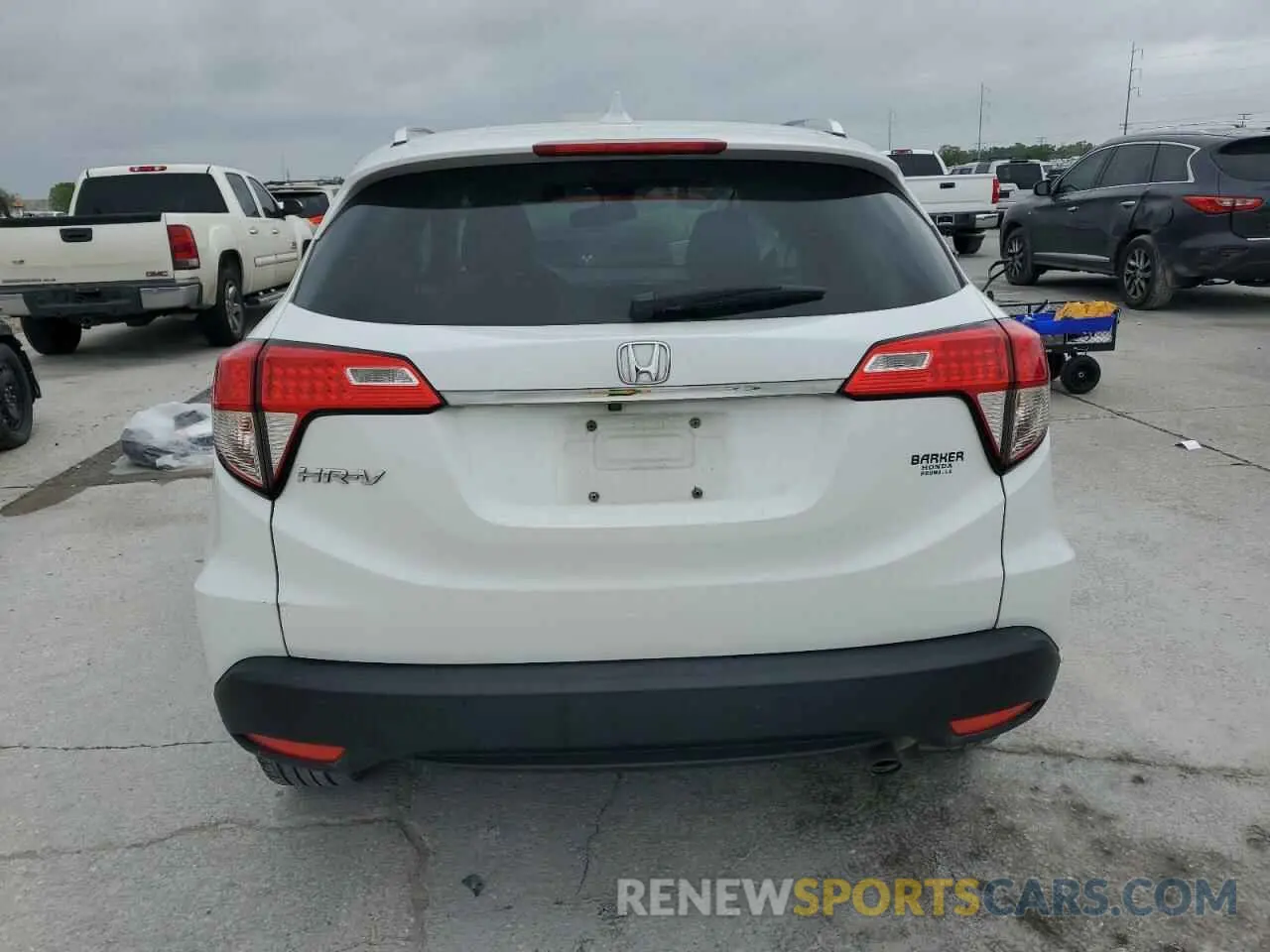 6 fotografías del automóvil dañado 3CZRU5H71MM703968 HONDA HR-V 2021
