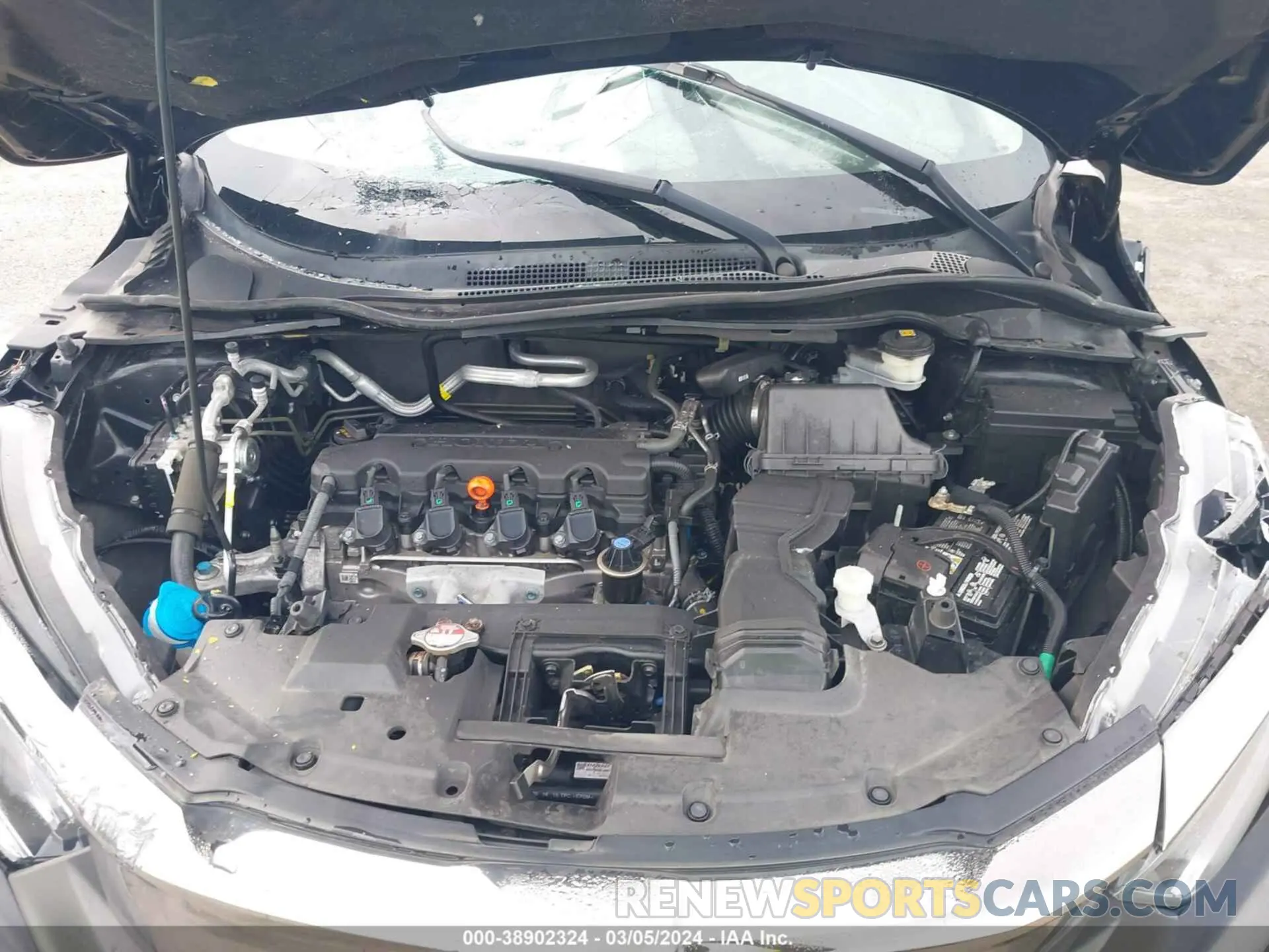 10 fotografías del automóvil dañado 3CZRU5H74MM703933 HONDA HR-V 2021
